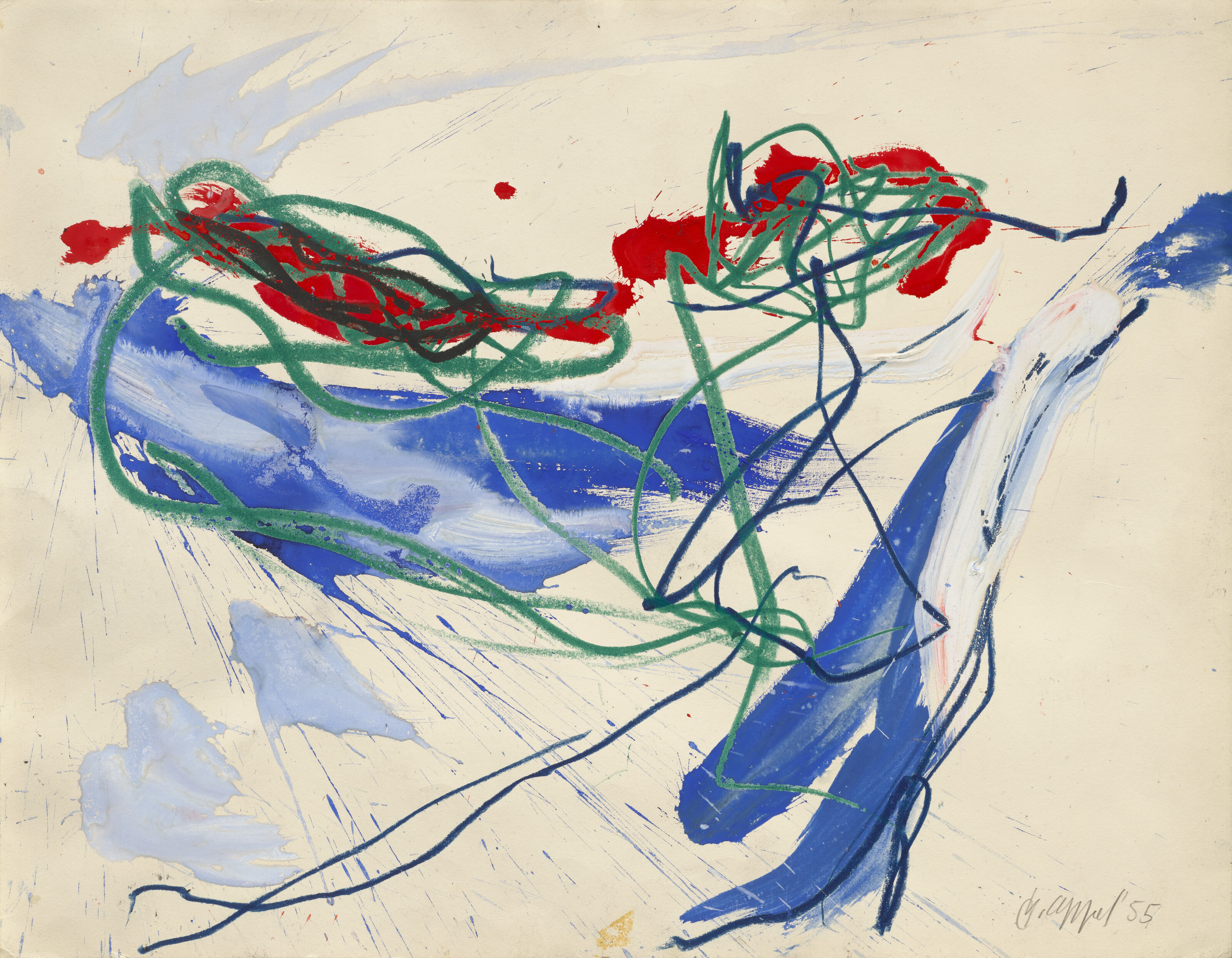 Karel Appel (1921-2006), Rencontres | Christie's