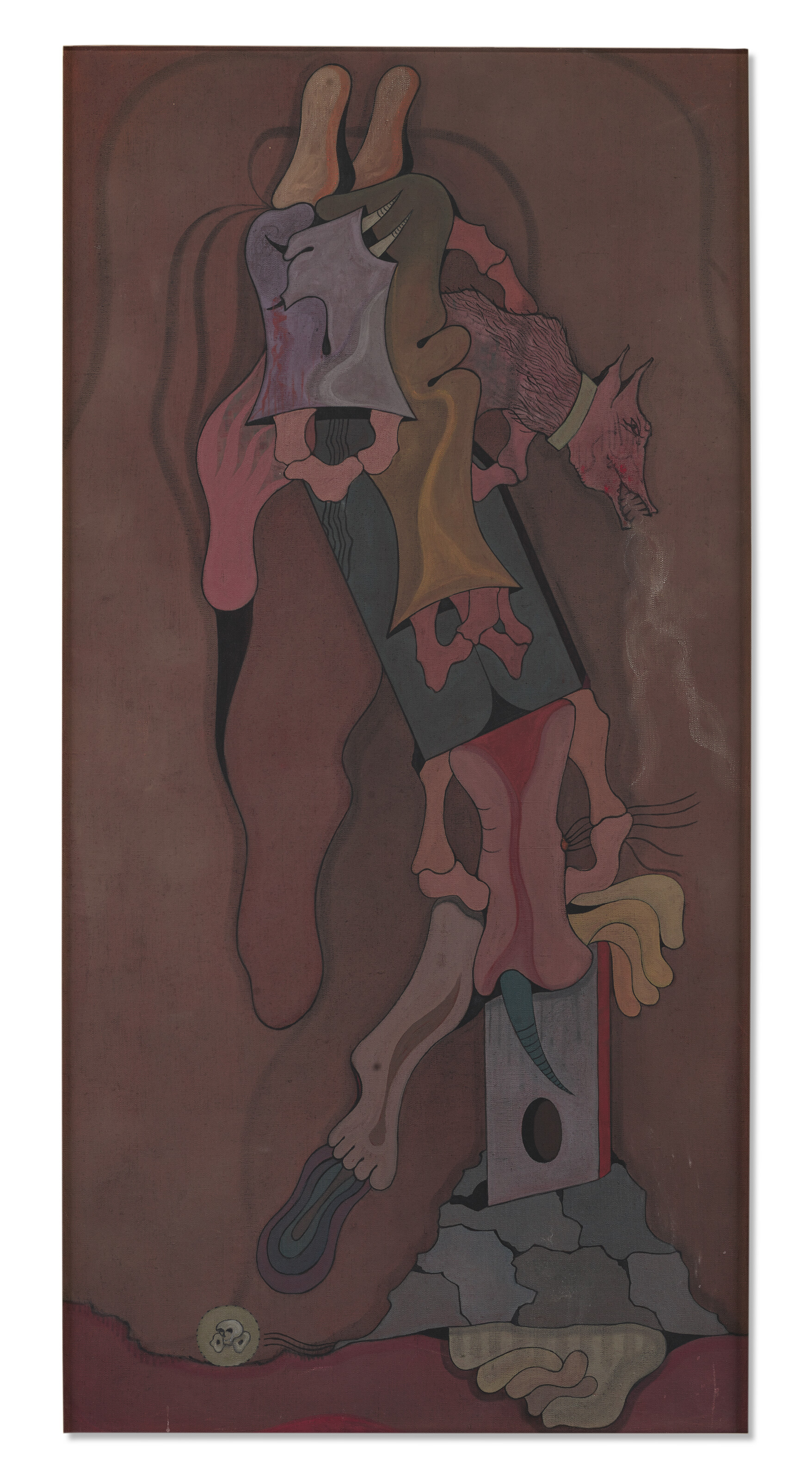 Gaston Chaissac (1910-1964), Sans titre (Composition abstraite au