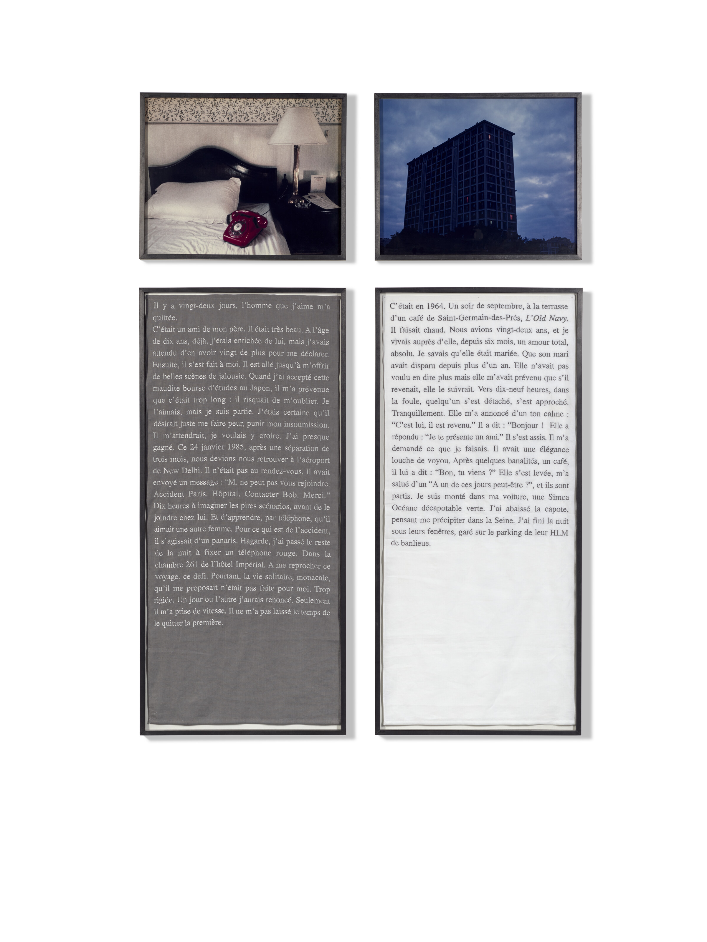 Sophie Calle (née en 1953), Count Up to Unhappiness: Day 22, de la