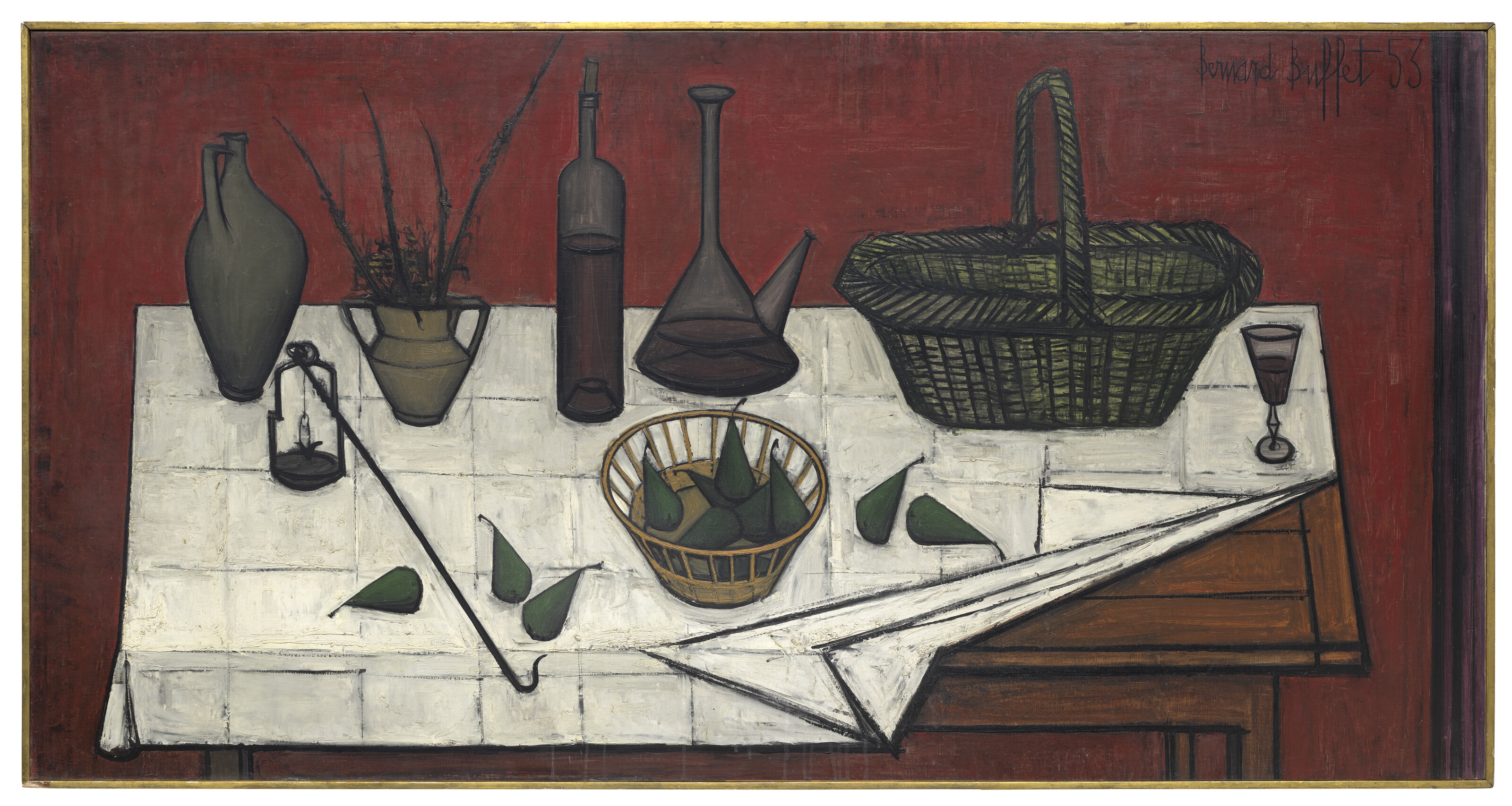 BERNARD BUFFET (1928-1999), Nature morte sur une table | Christie's