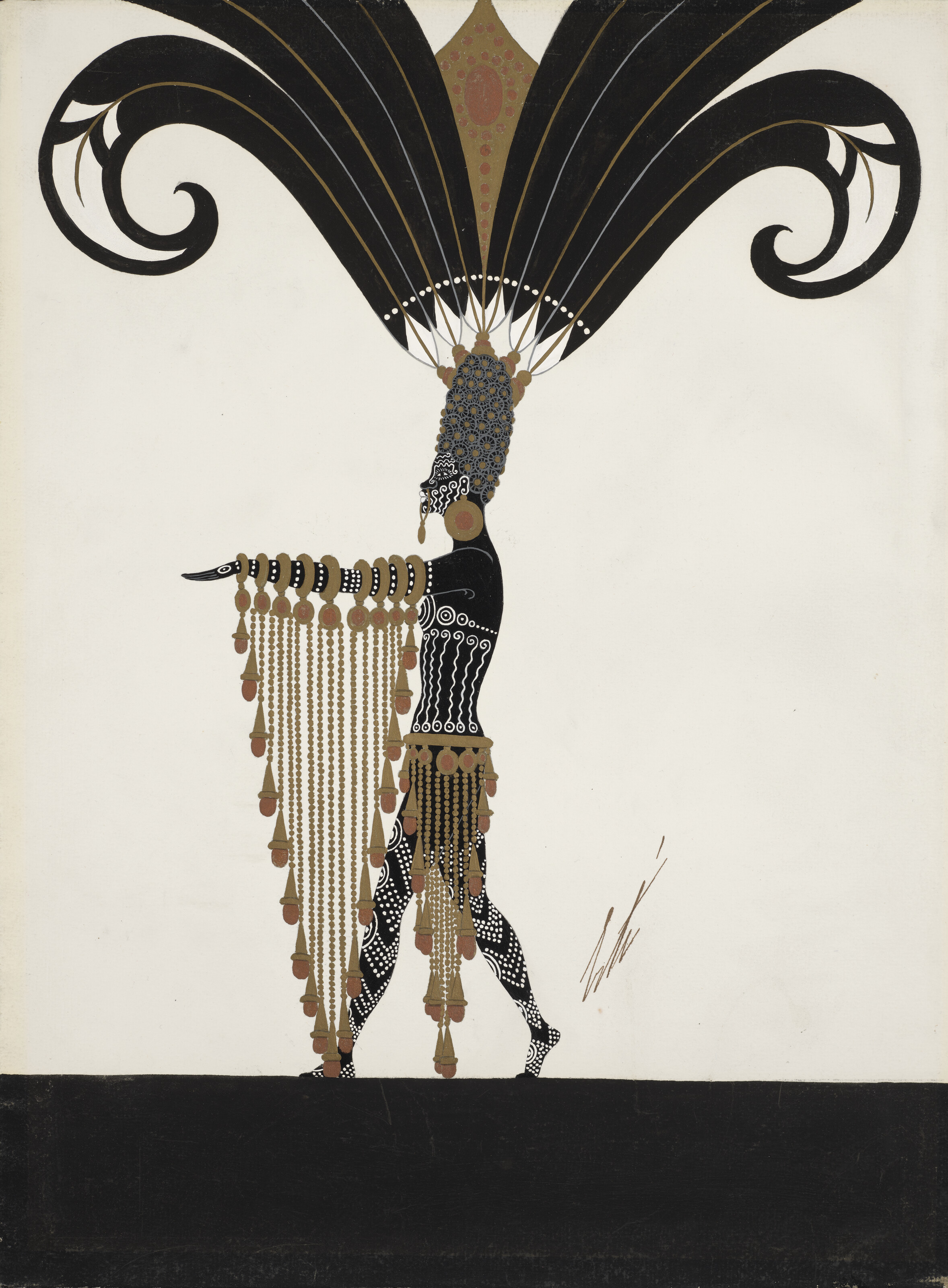 Tableau "Le Congo", La Beauté Sauvage (rideau)