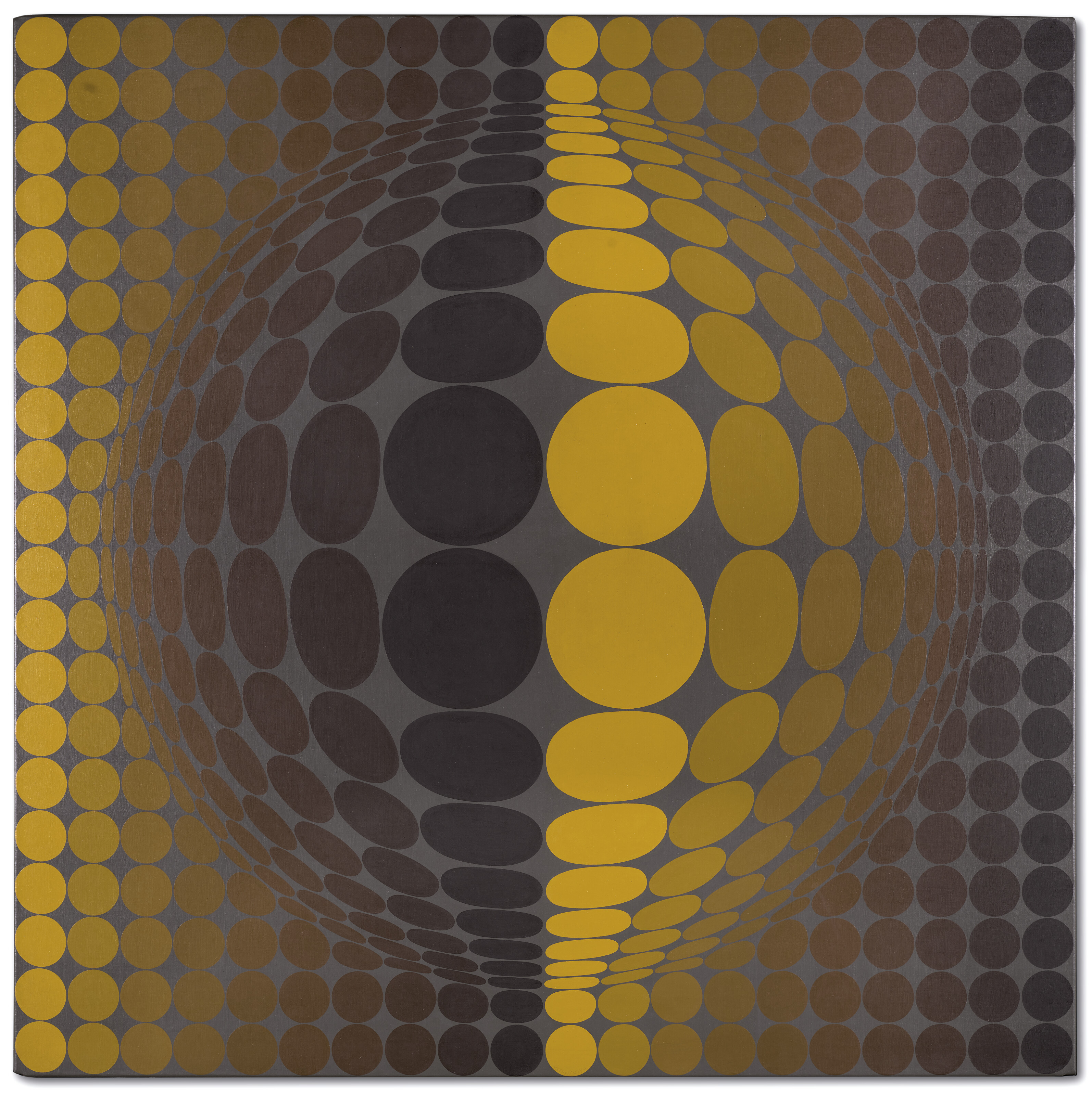 Victor Vasarely, Re-Na, 1968-74, offered in Collection Renault, Un temps d'avance on 6 June 2024 at Christie's in Paris