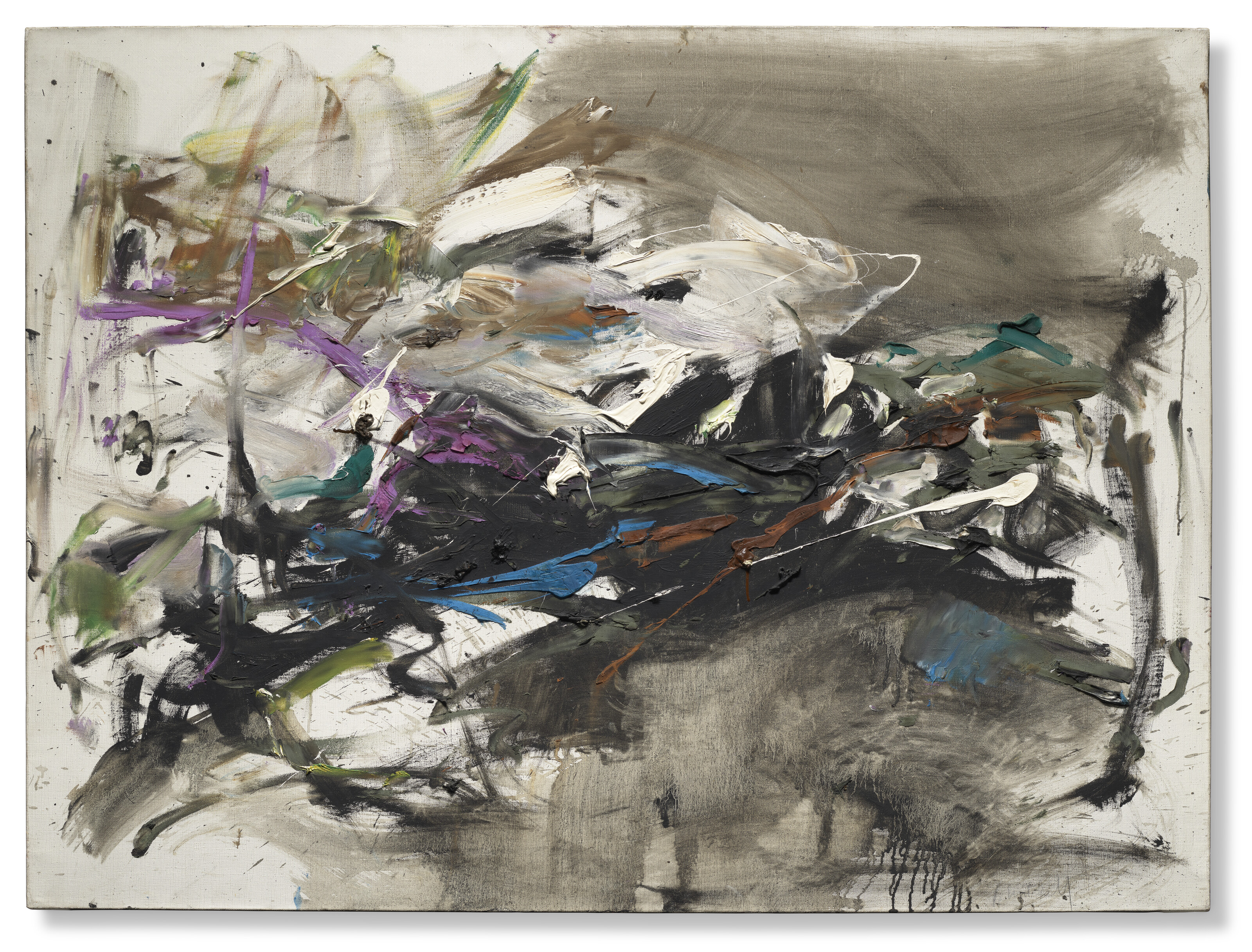 Joan Mitchell, Untitled, 1956, offered in Vivre la couleur: Hommage a Jean Fournier on 12 December 2024 at Christie's in Paris