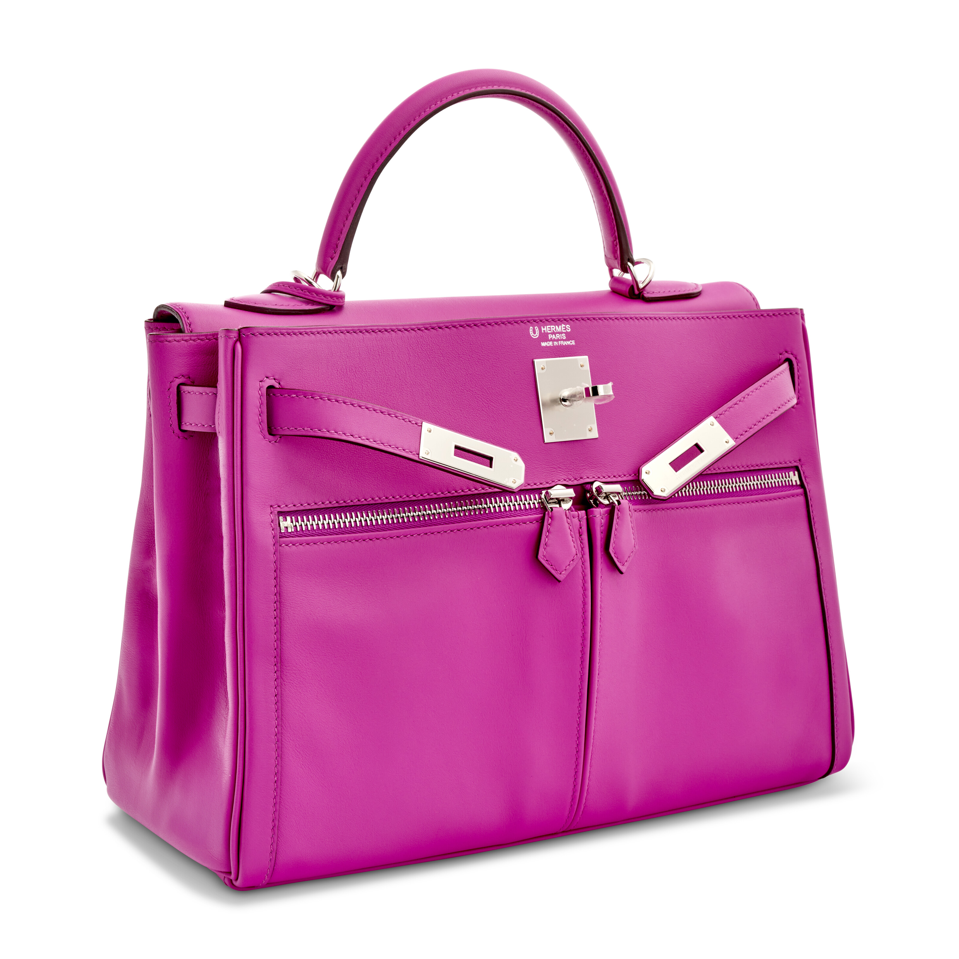 A SPECIAL ORDER MAGNOLIA SWIFT LEATHER KELLY LAKIS 32 WITH