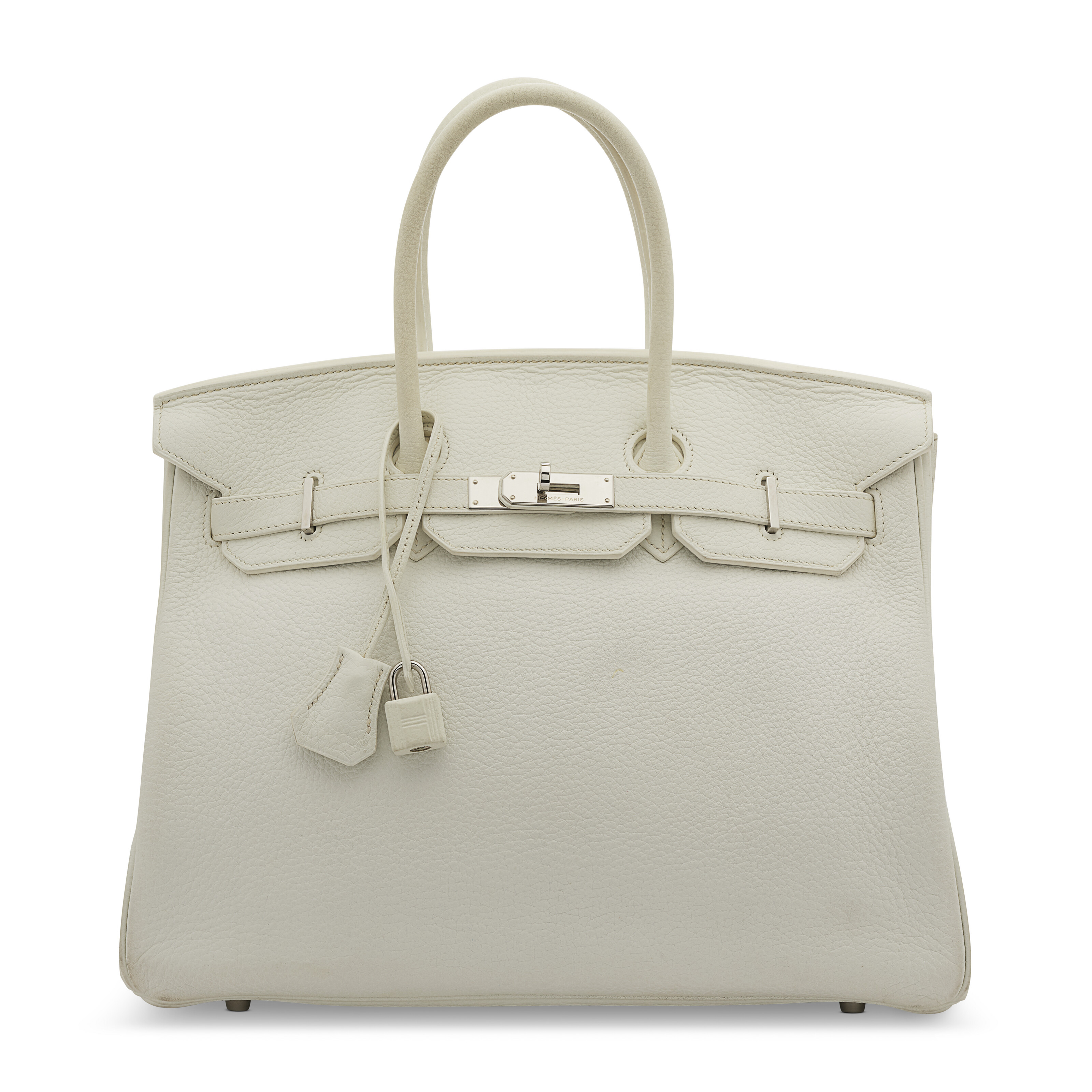 A LIMITED EDITION LIME & GRIS PERLE EPSOM LEATHER CANDY BIRKIN 35