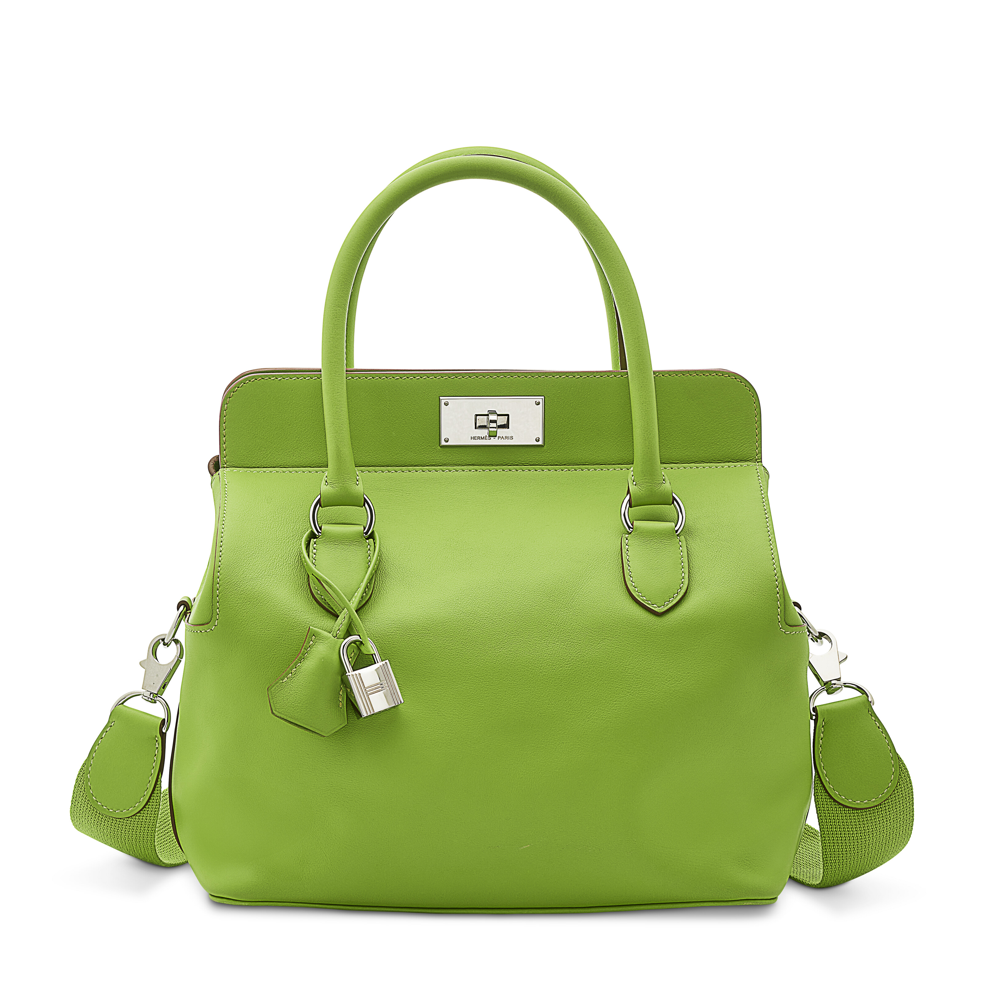 A GRANNY SWIFT LEATHER TOOLBOX 26 WITH PALLADIUM HARDWARE, HERMÈS