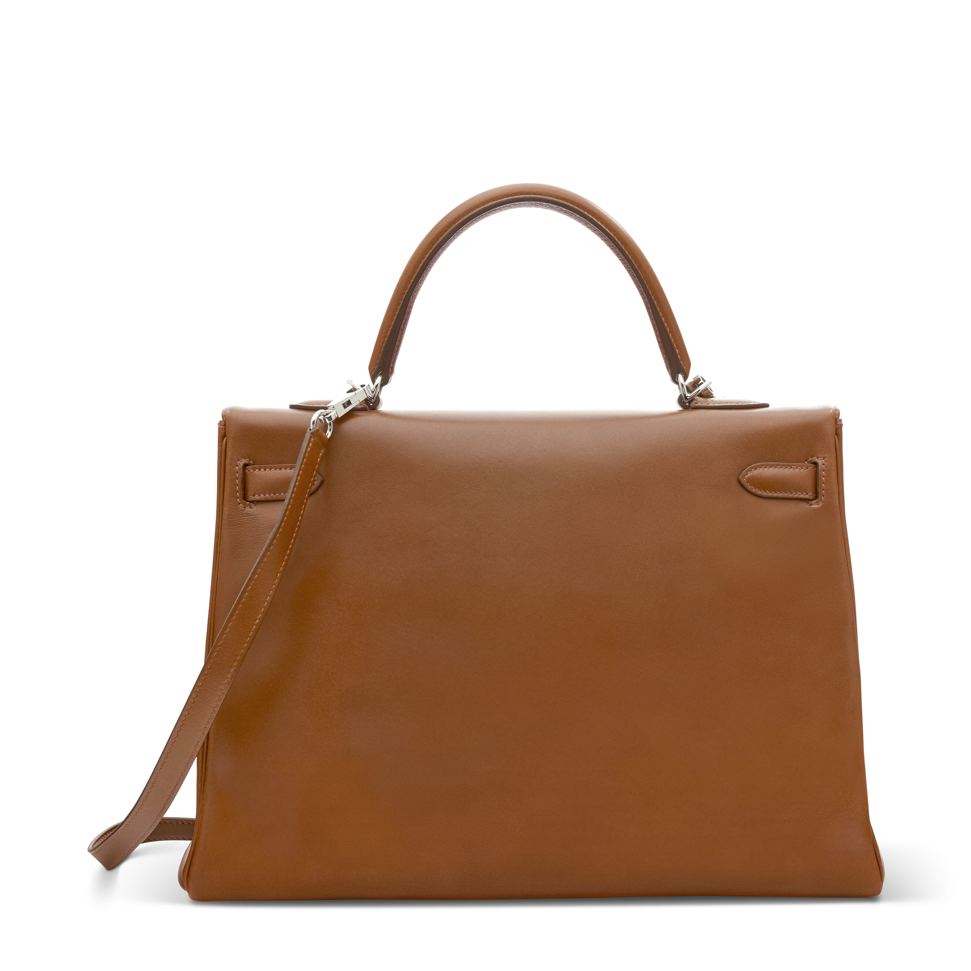 Kelly A LIMITED EDITION FAUVE & RUBIS TADELAKT LEATHER RETOURNÉ KELLY 35
