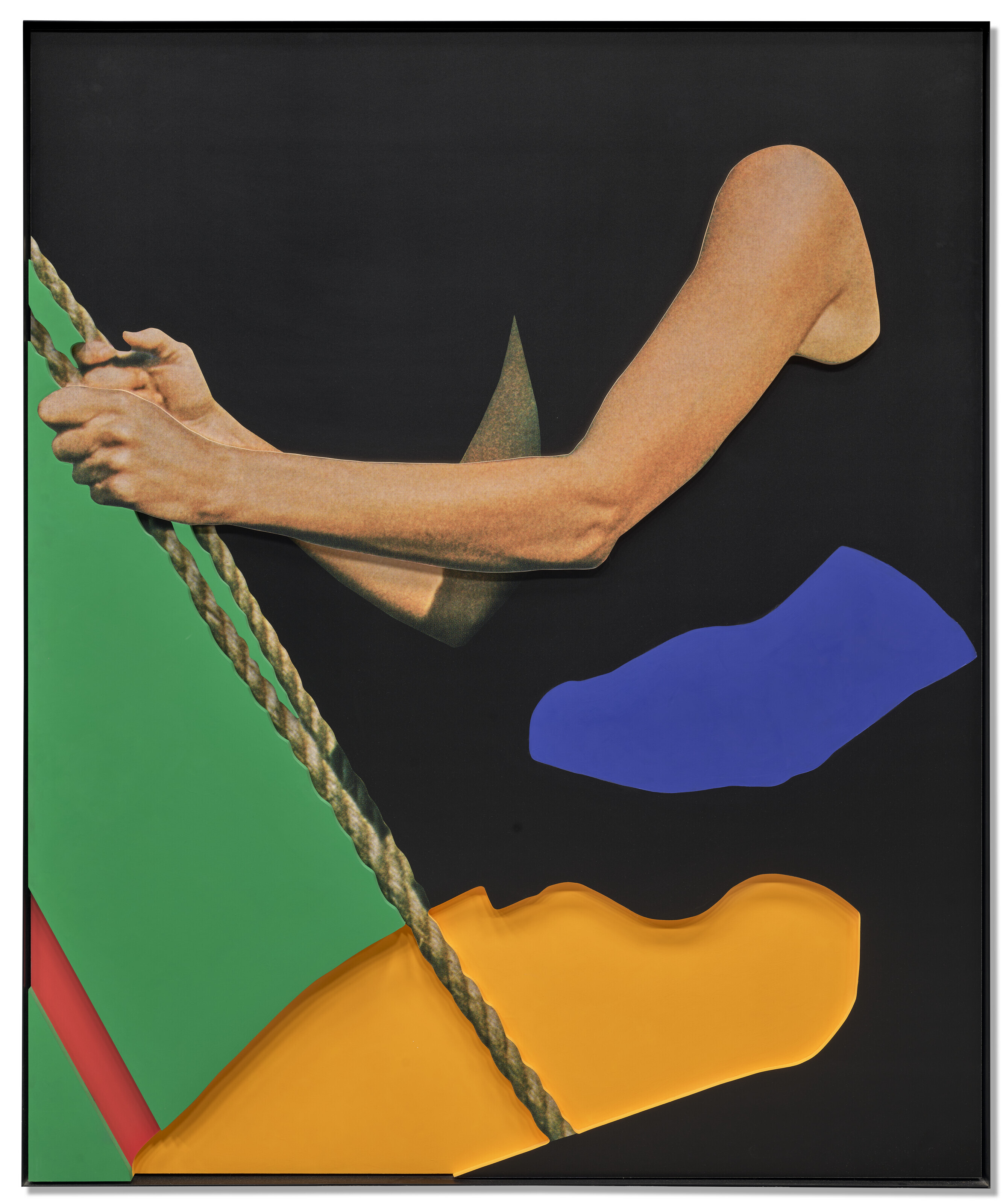 John Baldessari, Arms & legs (Specif. Elbows & Knees), Etc. (Part One): Elbow, Leg (with Swing), 2007, offered in Collection Danute et Alain Mallart: Bruxelles - Paris - Vilnius on 17 October 2024 at Christie's in Paris