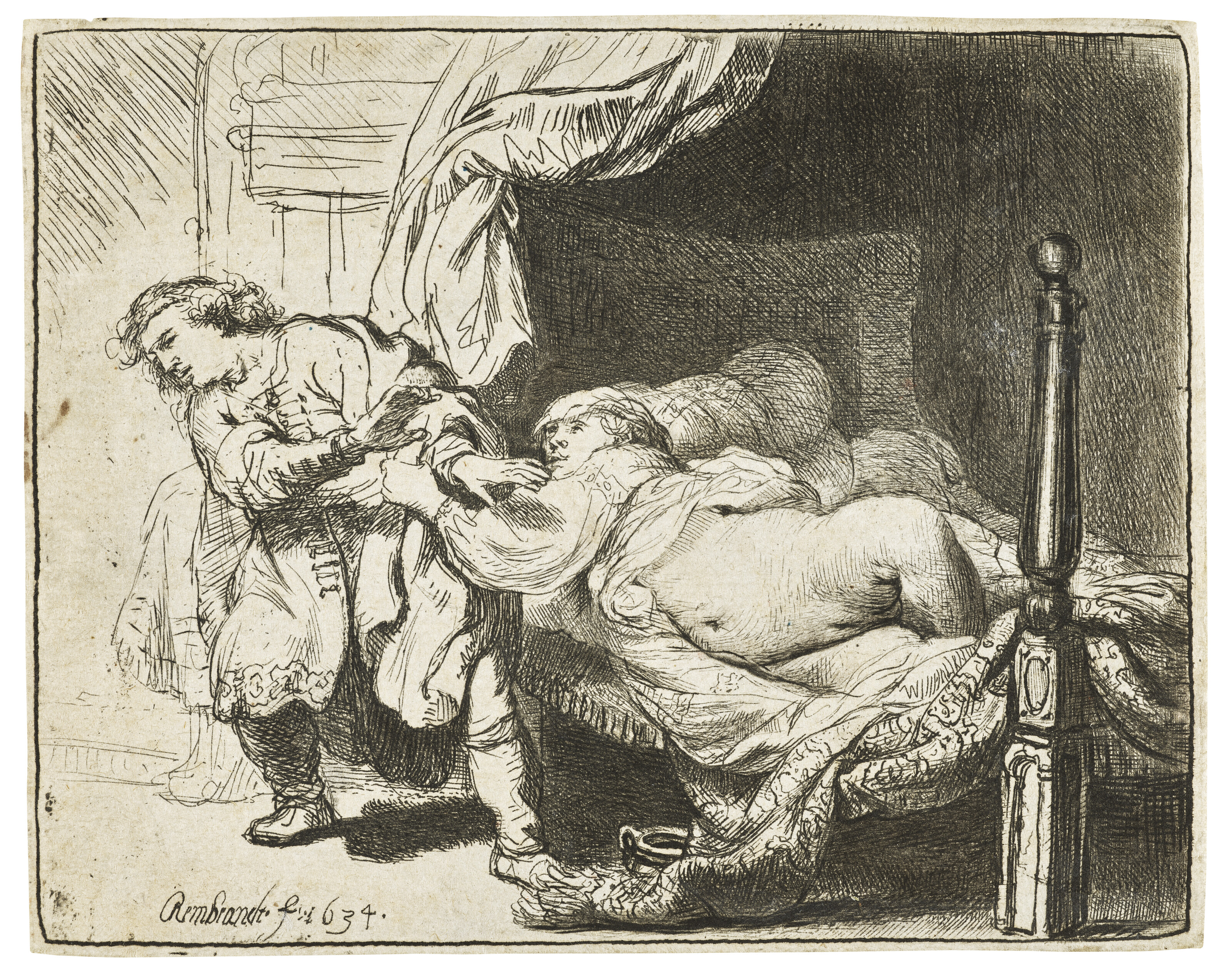 Catalog image of Joseph and Potiphar's Wife