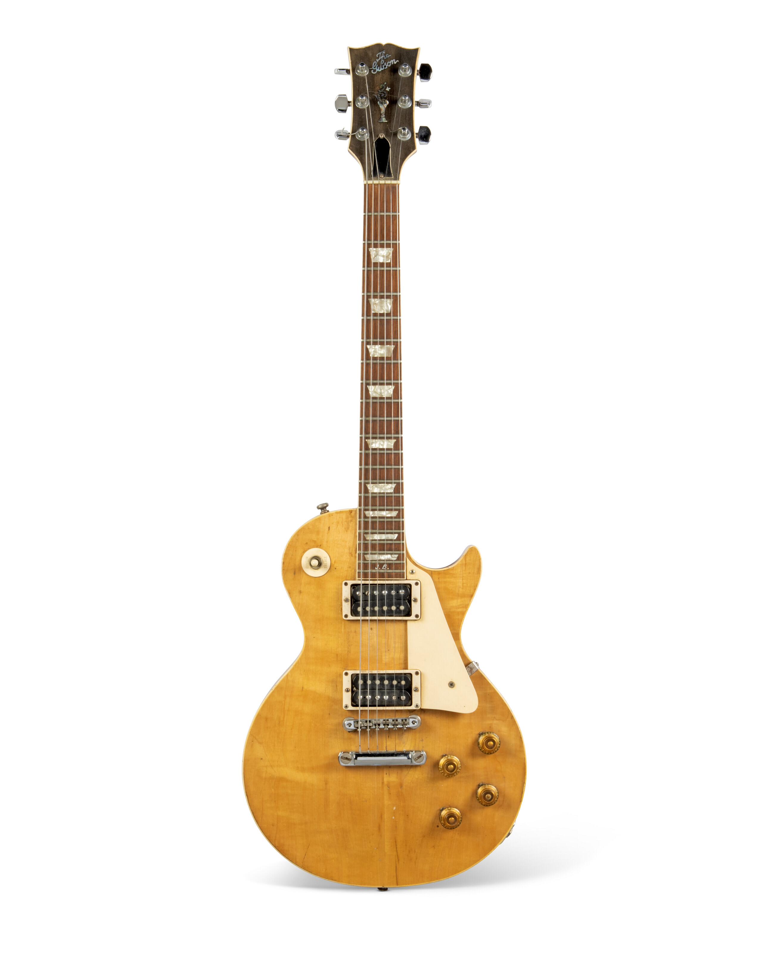 Jeff beck les paul top