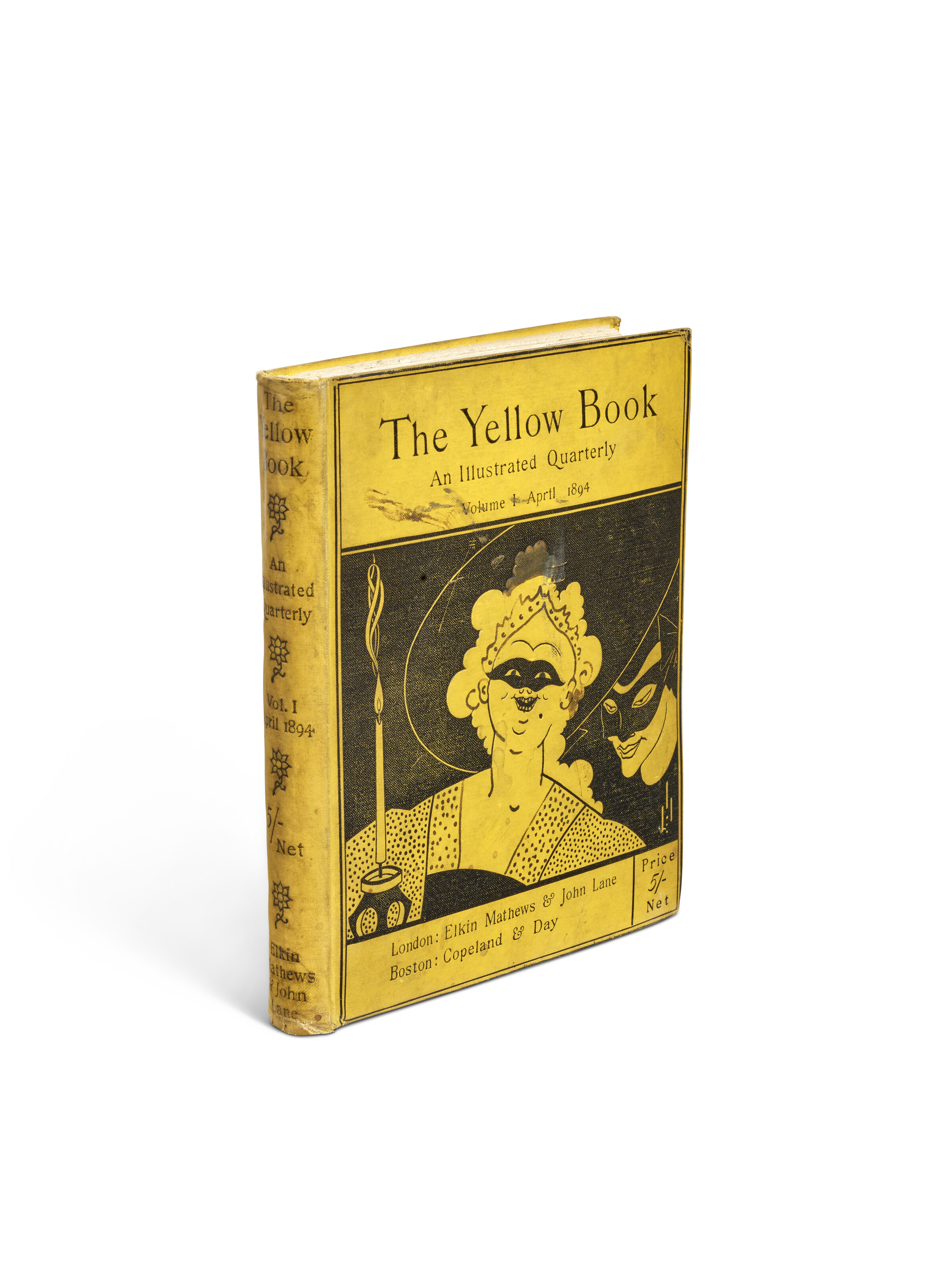 Aubrey Beardsley, The Yellow Book: An Illustrated Quarterly, Volume 1, circa 1894, offered in Barry Humphries: The Personal Collection on 13 February 2025 at Christie's in London