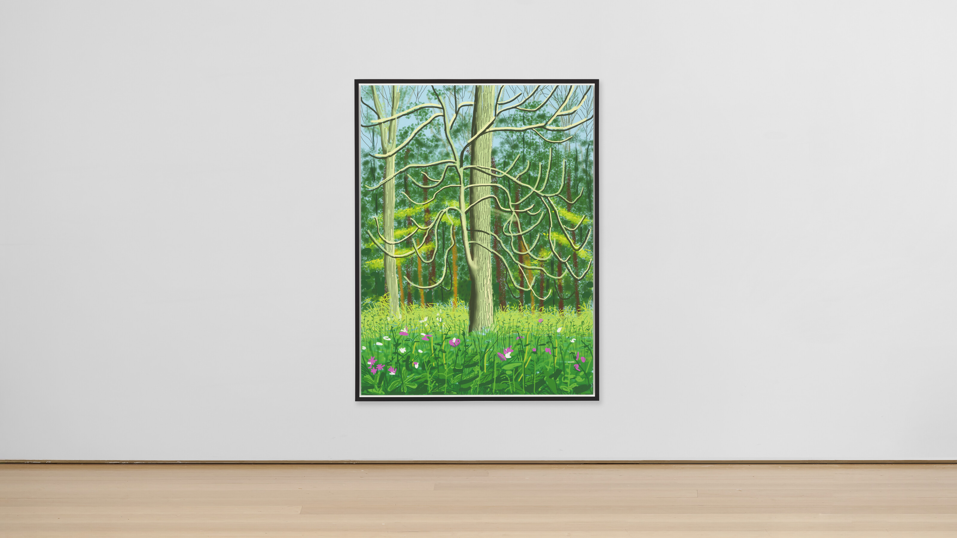 DAVID HOCKNEY (B. 1937), The Arrival of Spring in Woldgate, East