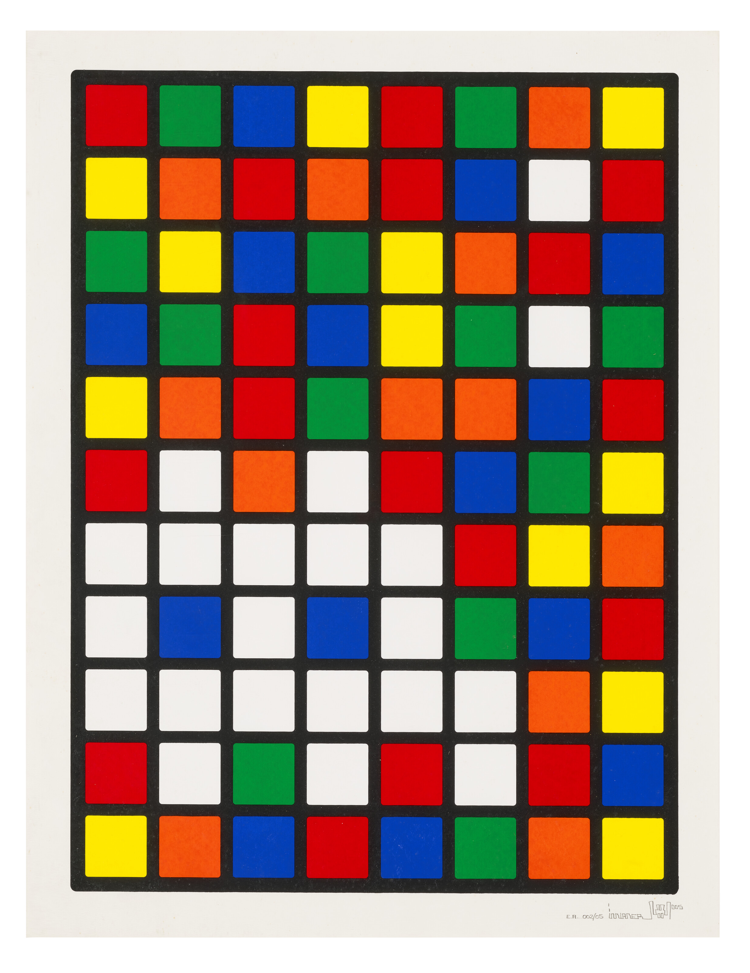 INVADER (B. 1969), Rubik Space | Christie’s