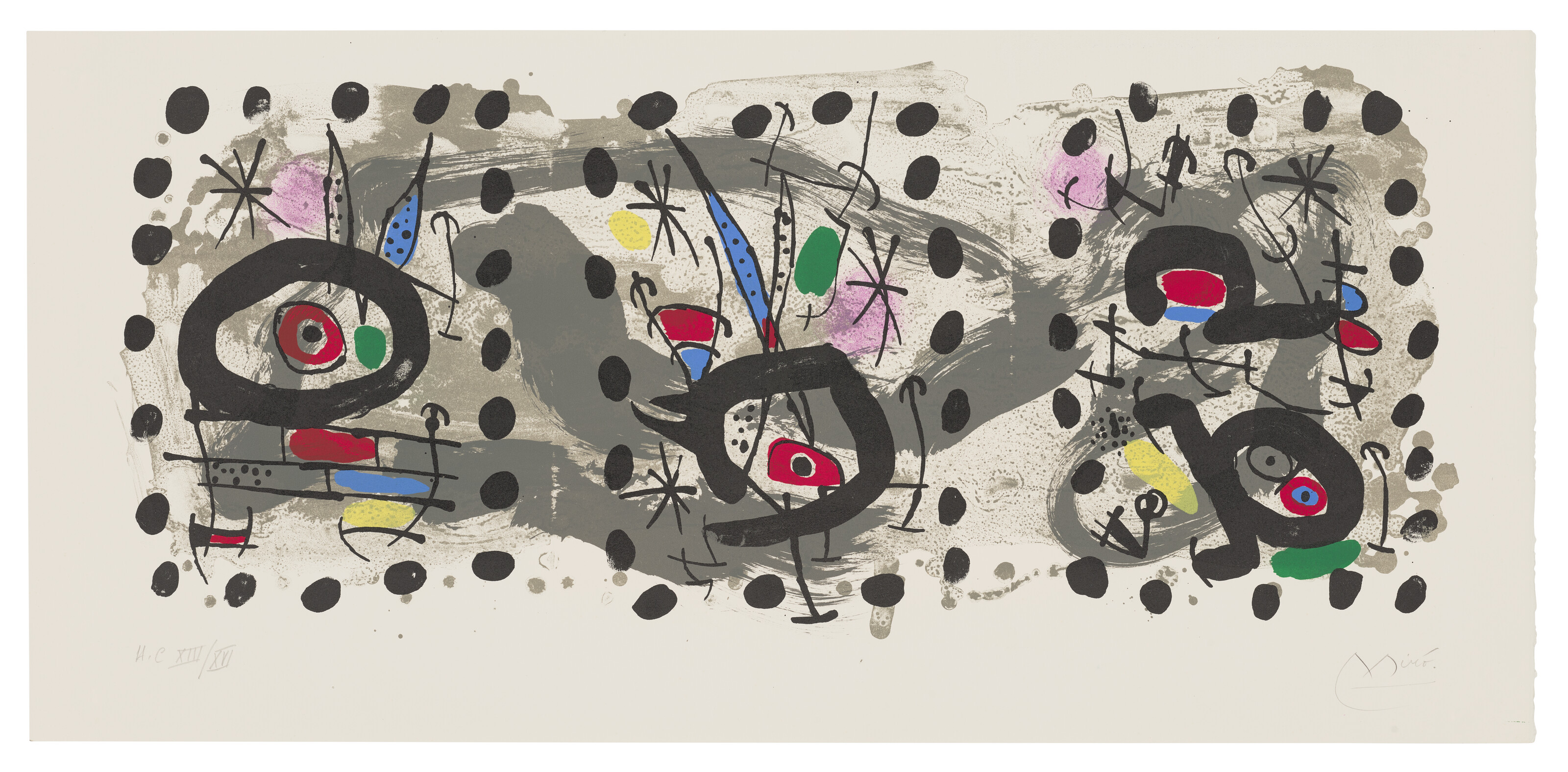 JOAN MIRÓ (1893-1983), Personnages et animaux | Christie's