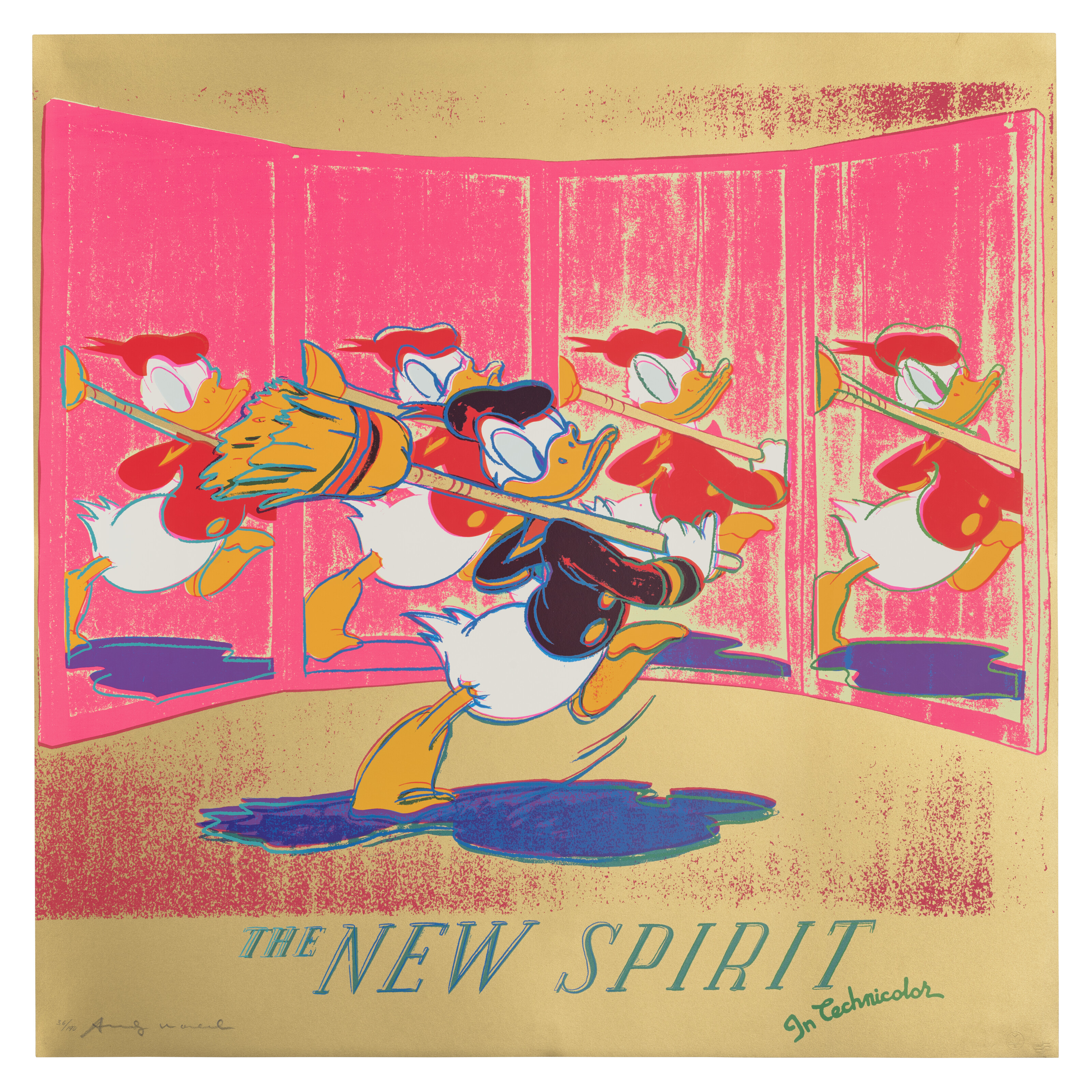ANDY WARHOL (1928-1987), The New Spirit (Donald Duck), from: Ads