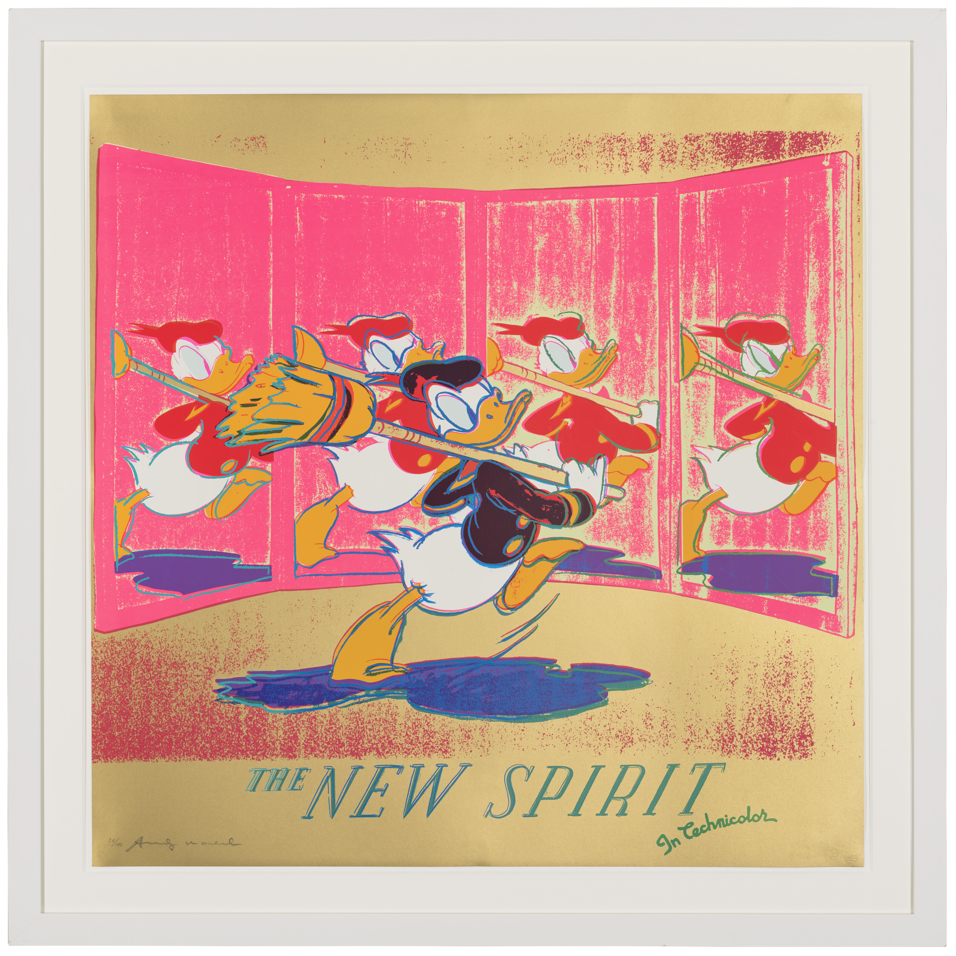 ANDY WARHOL (1928-1987), The New Spirit (Donald Duck), from: Ads