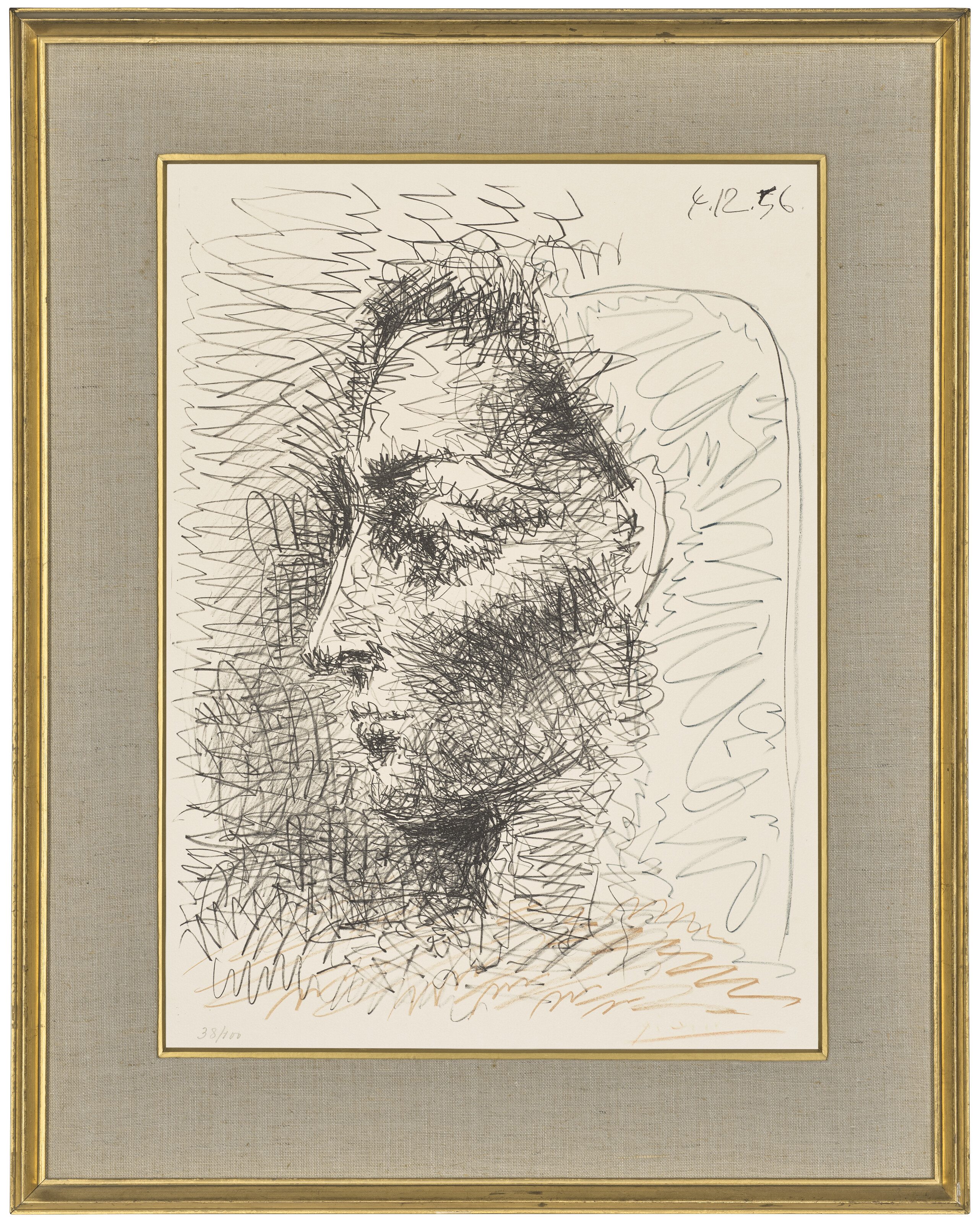 PABLO PICASSO (1881-1973), Portrait de Jacqueline | Christie's