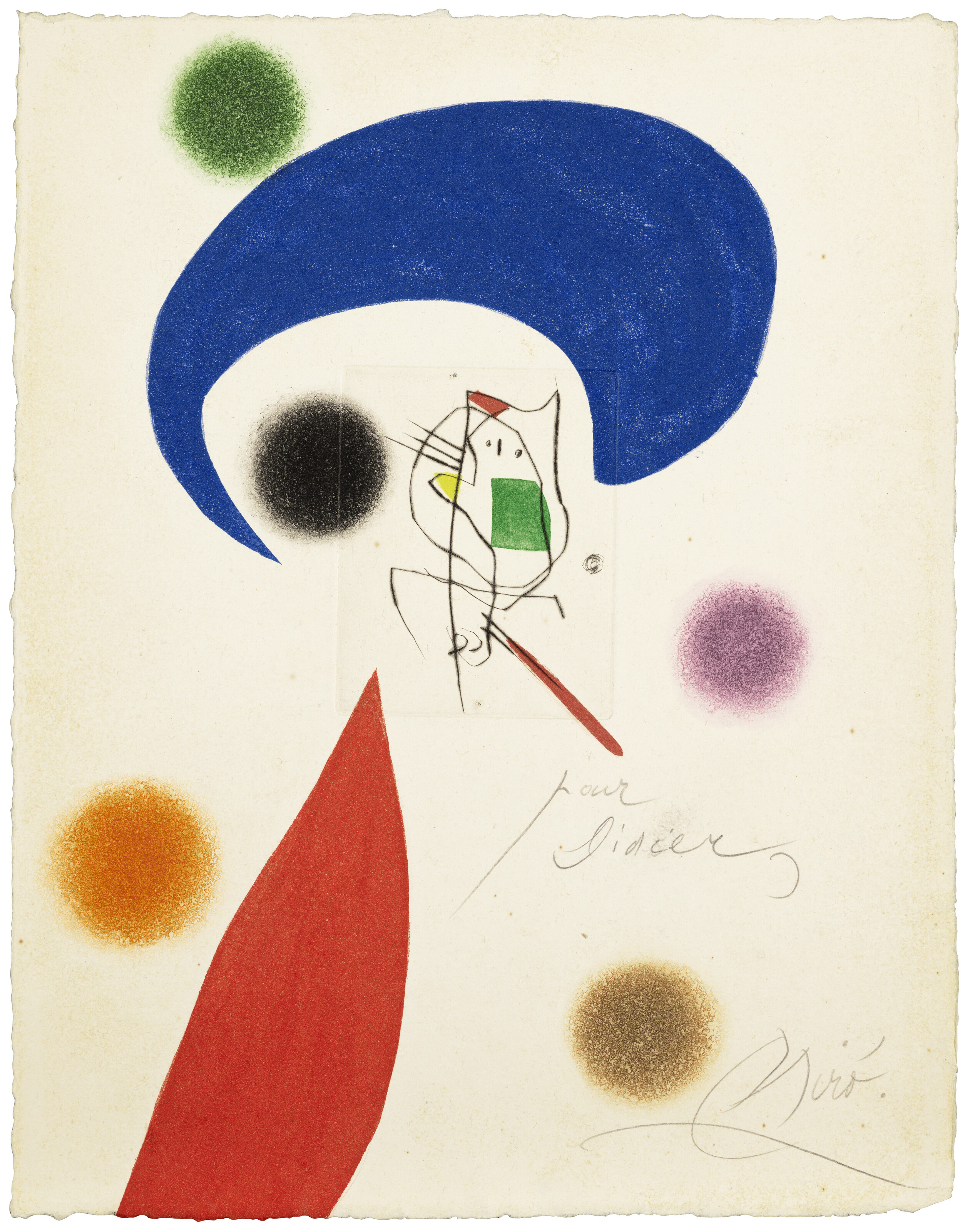 JOAN MIRÓ (1893-1983), Mobles Juncosa: one plate | Christie's
