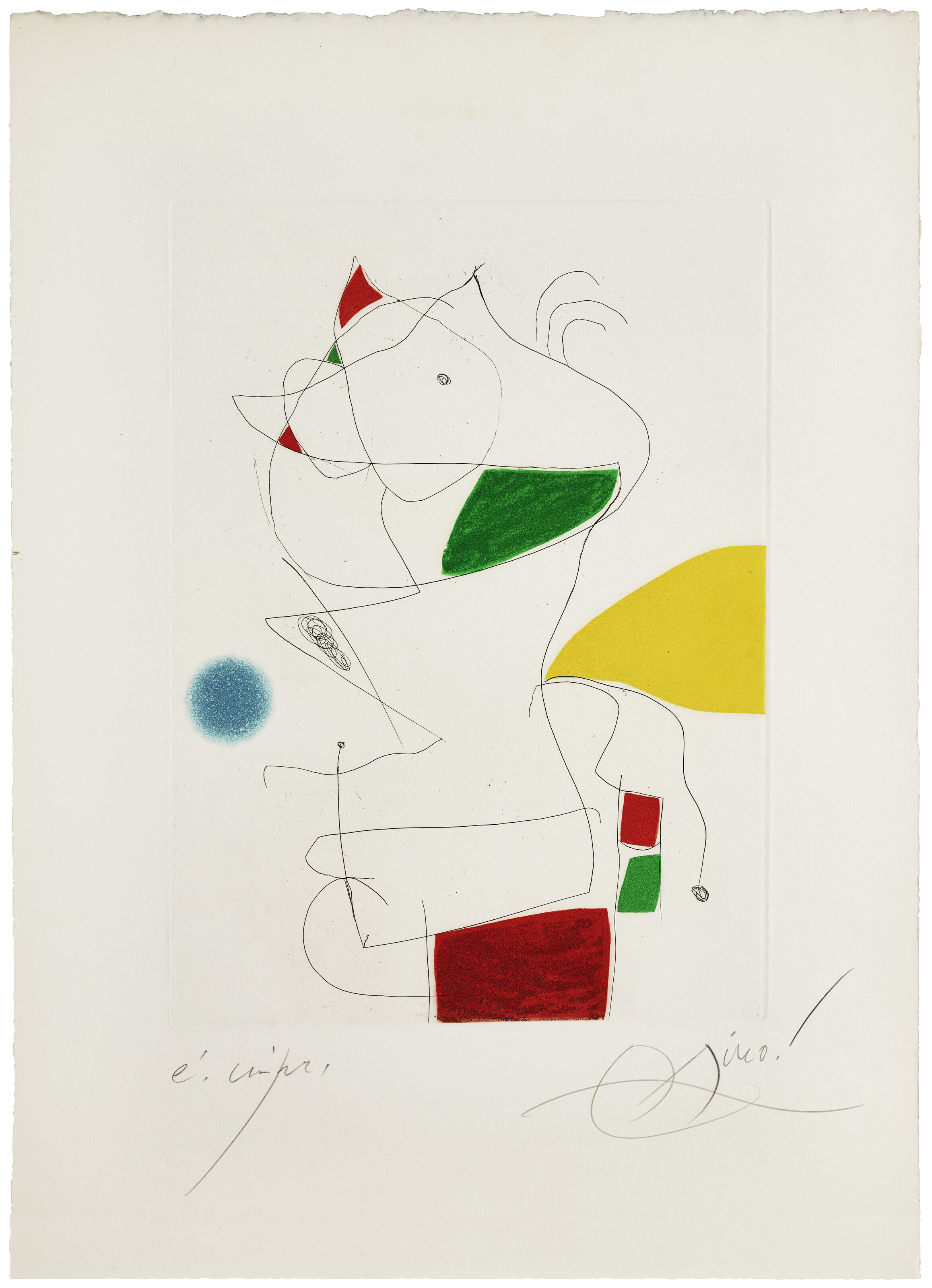 JOAN MIRÓ (1893-1983), Mobles Juncosa: one plate | Christie's