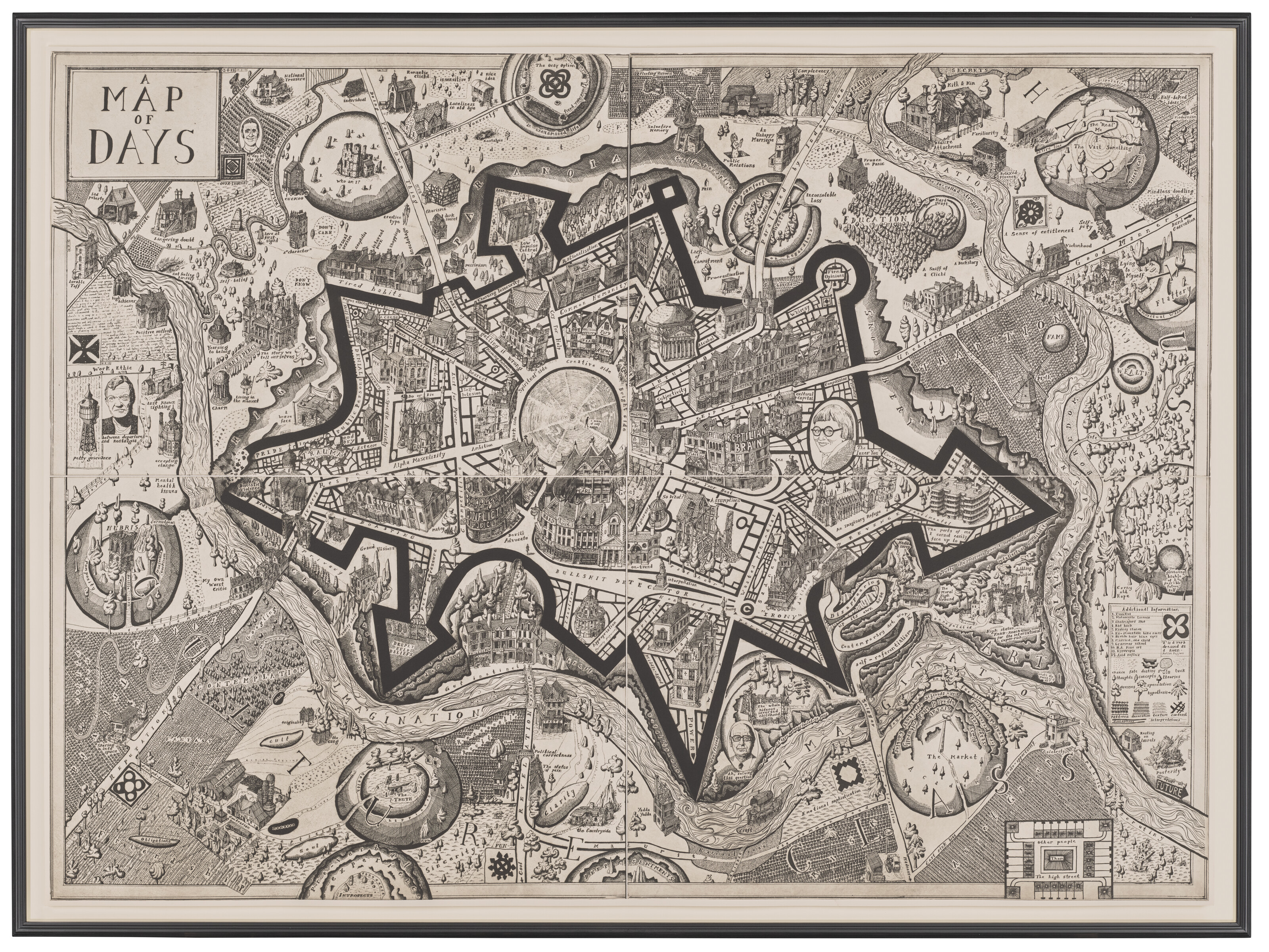 GRAYSON PERRY (B. 1960), A Map of Days | Christie’s
