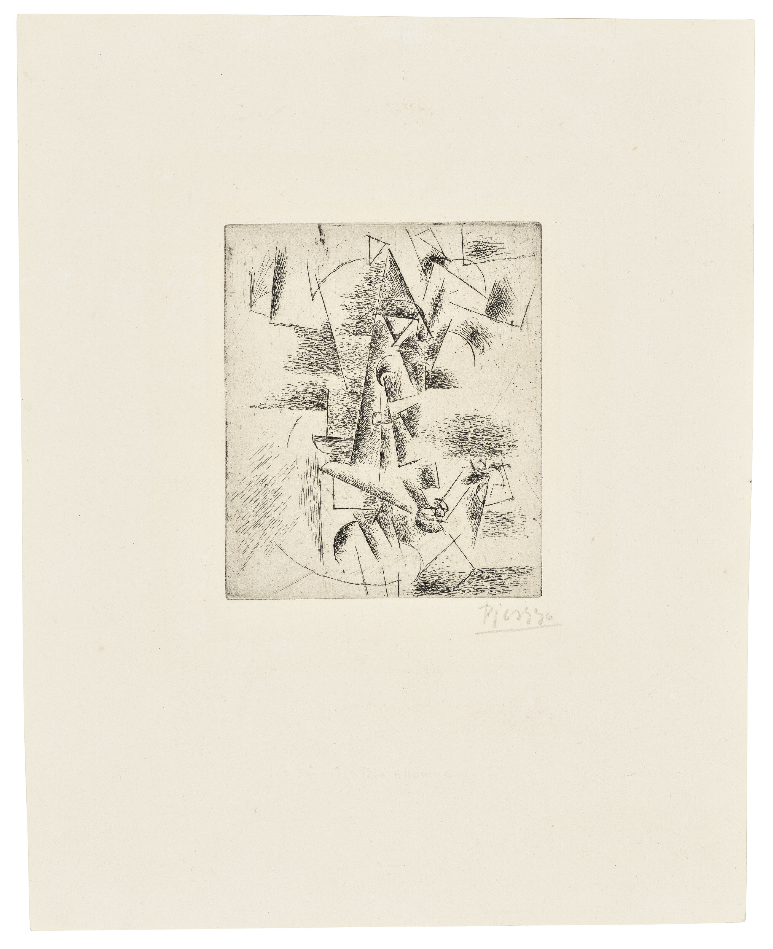Catalog image of Tête d'homme à la pipe