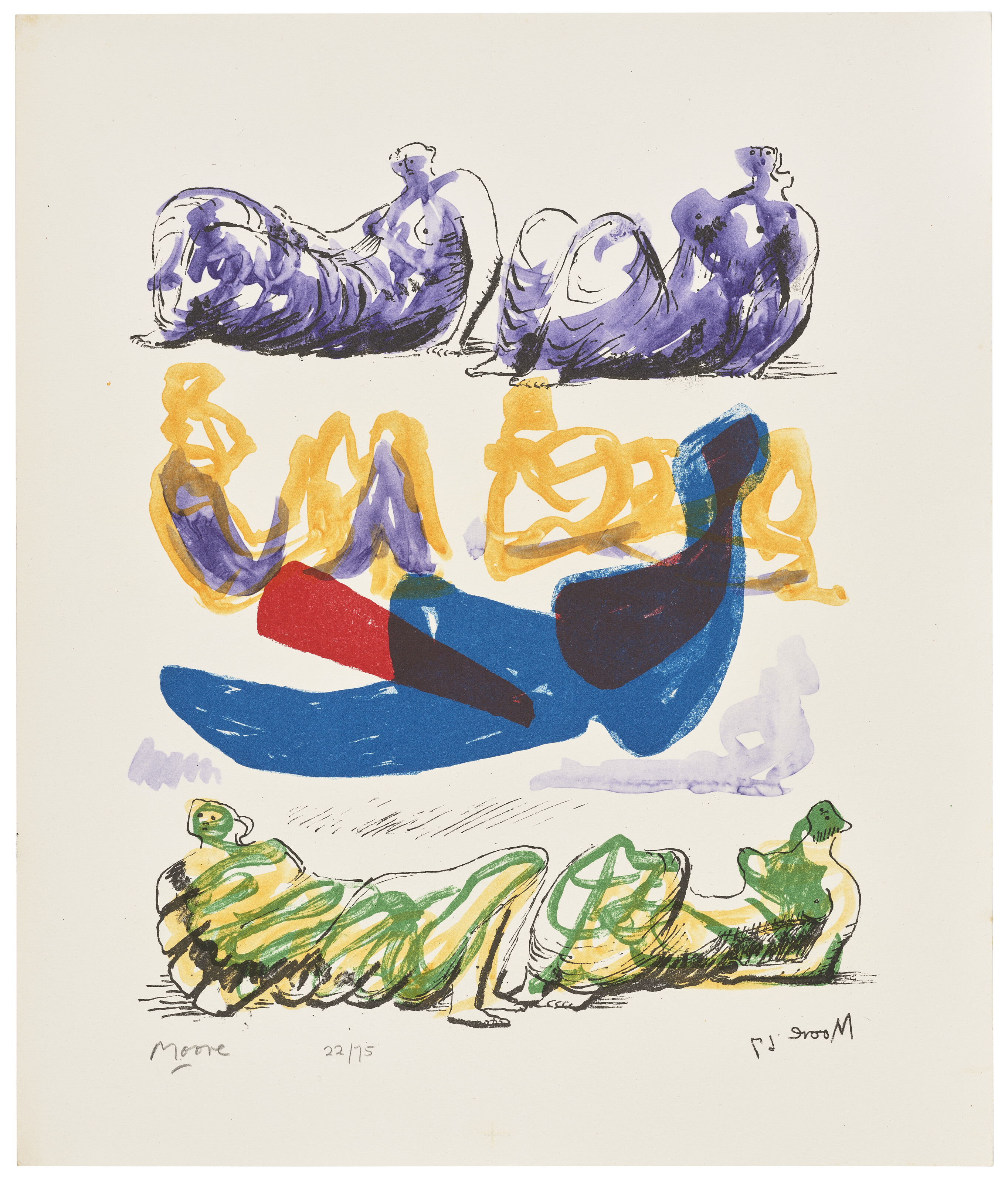 HENRY MOORE (1898-1986), Shelter Sketch Book | Christie's