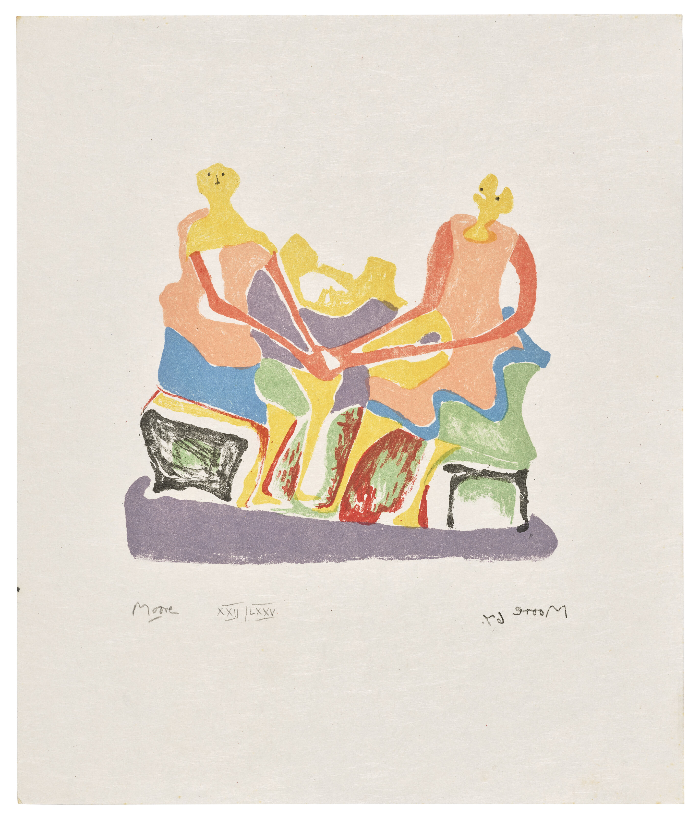 HENRY MOORE (1898-1986), Shelter Sketch Book | Christie's