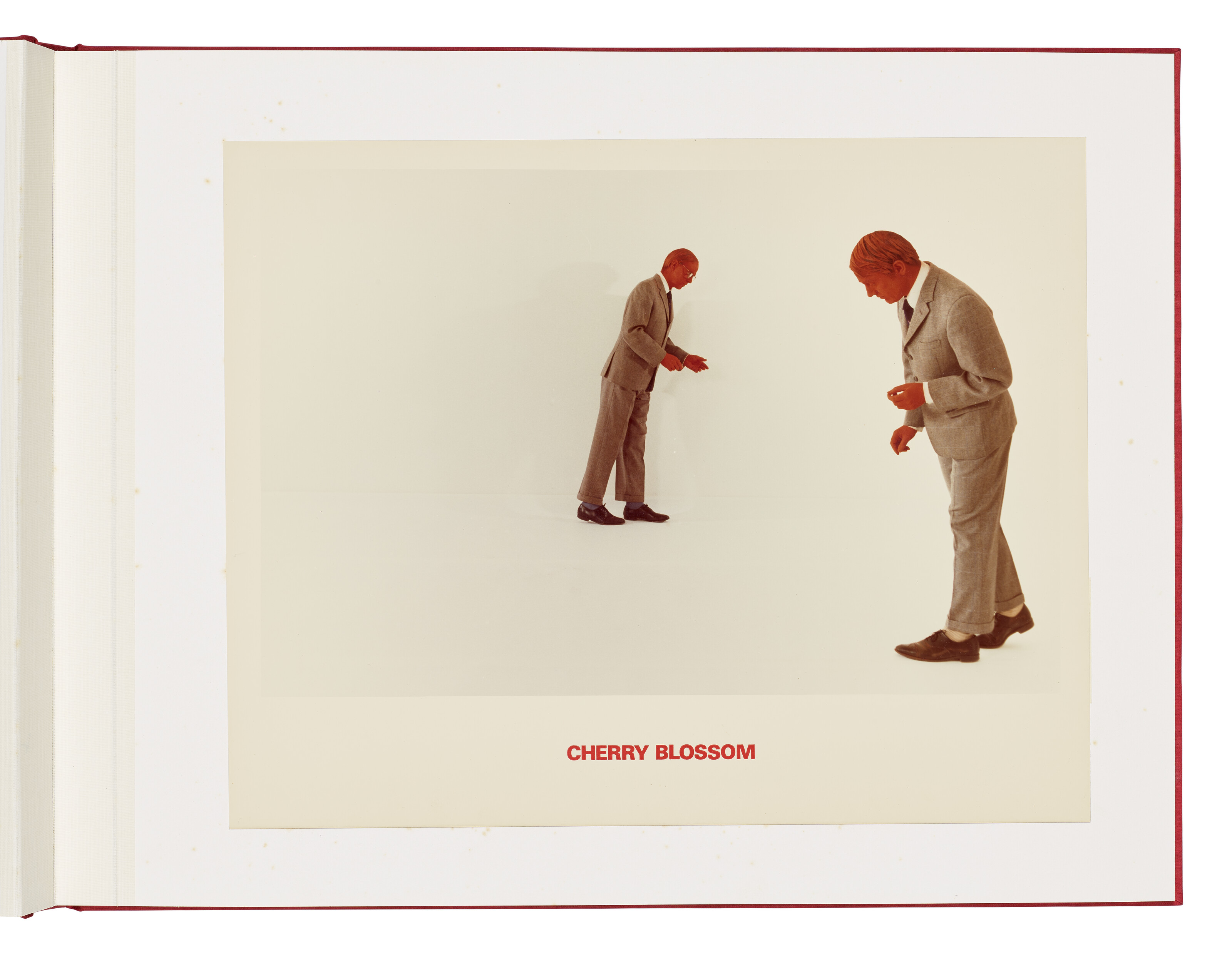 GILBERT AND GEORGE (B. 1943 & B. 1942), The Red Sculpture Album
