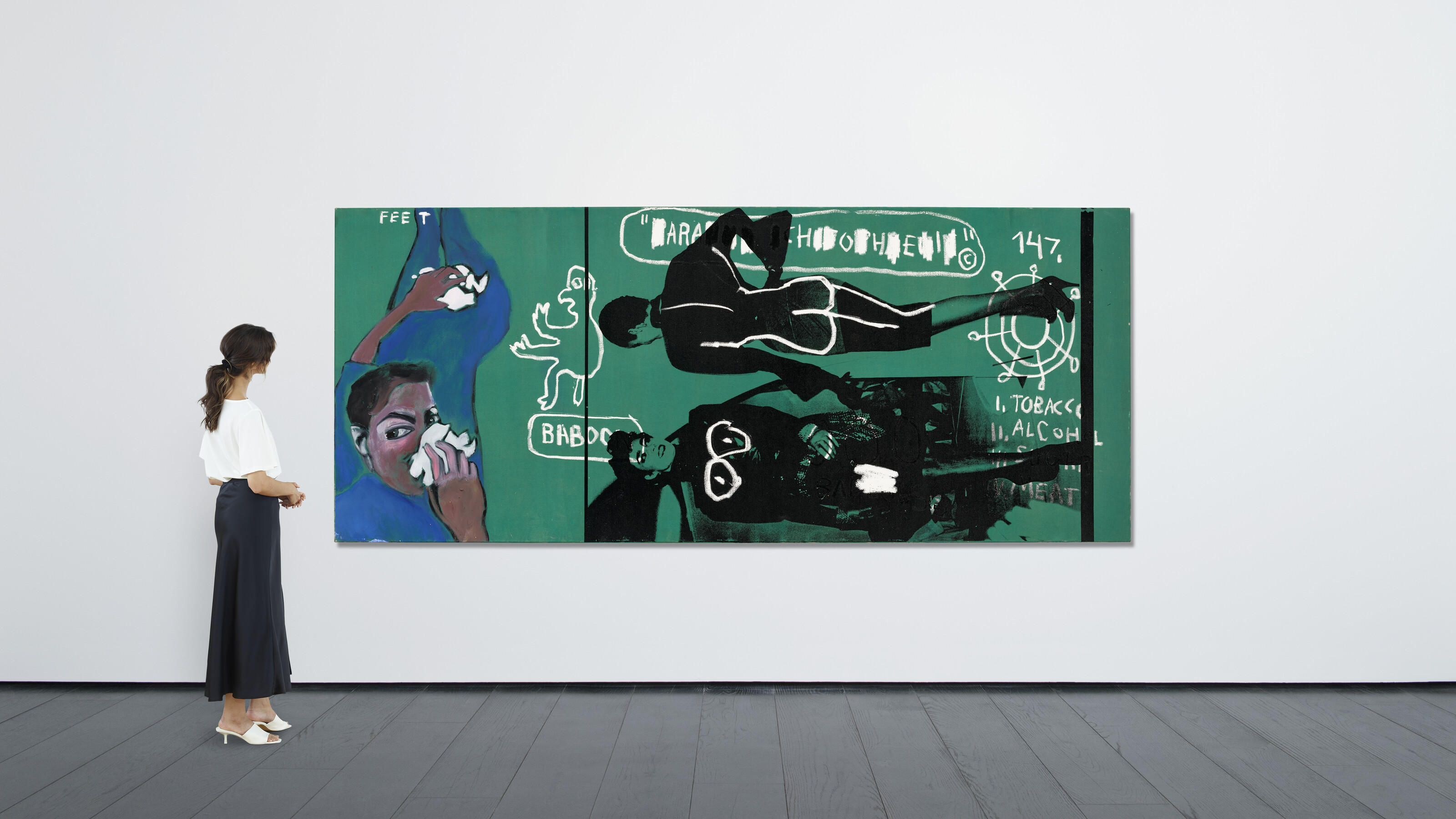 WARHOL BASQUIAT CLEMENTE: obras en cola… Warhol - Basquiat - Clemente - Printed Editions