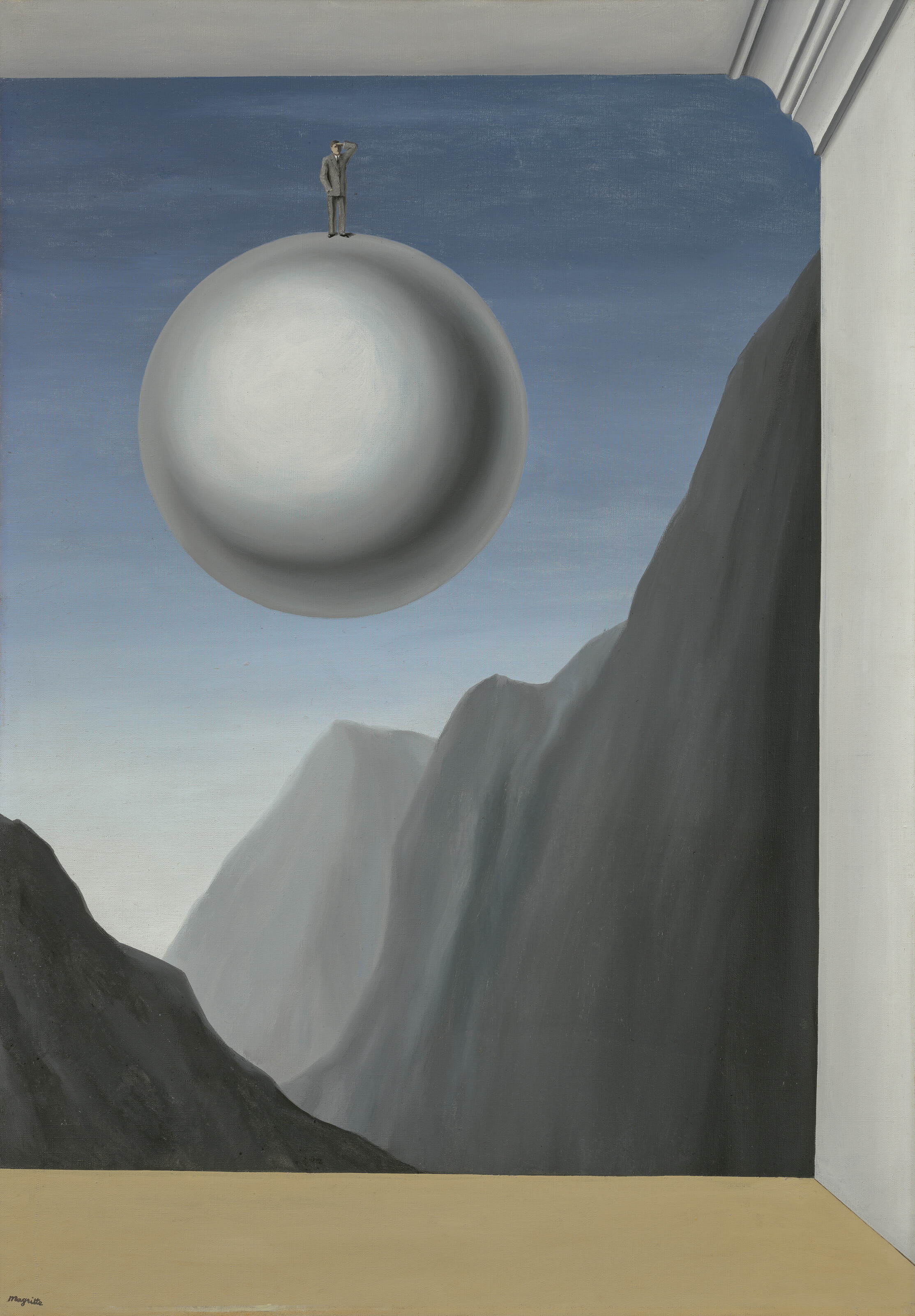 Rene Magritte, La reconnaissance infinie, 1933, sold for £10,315,000 on 5 March 2025 at Christie's in London