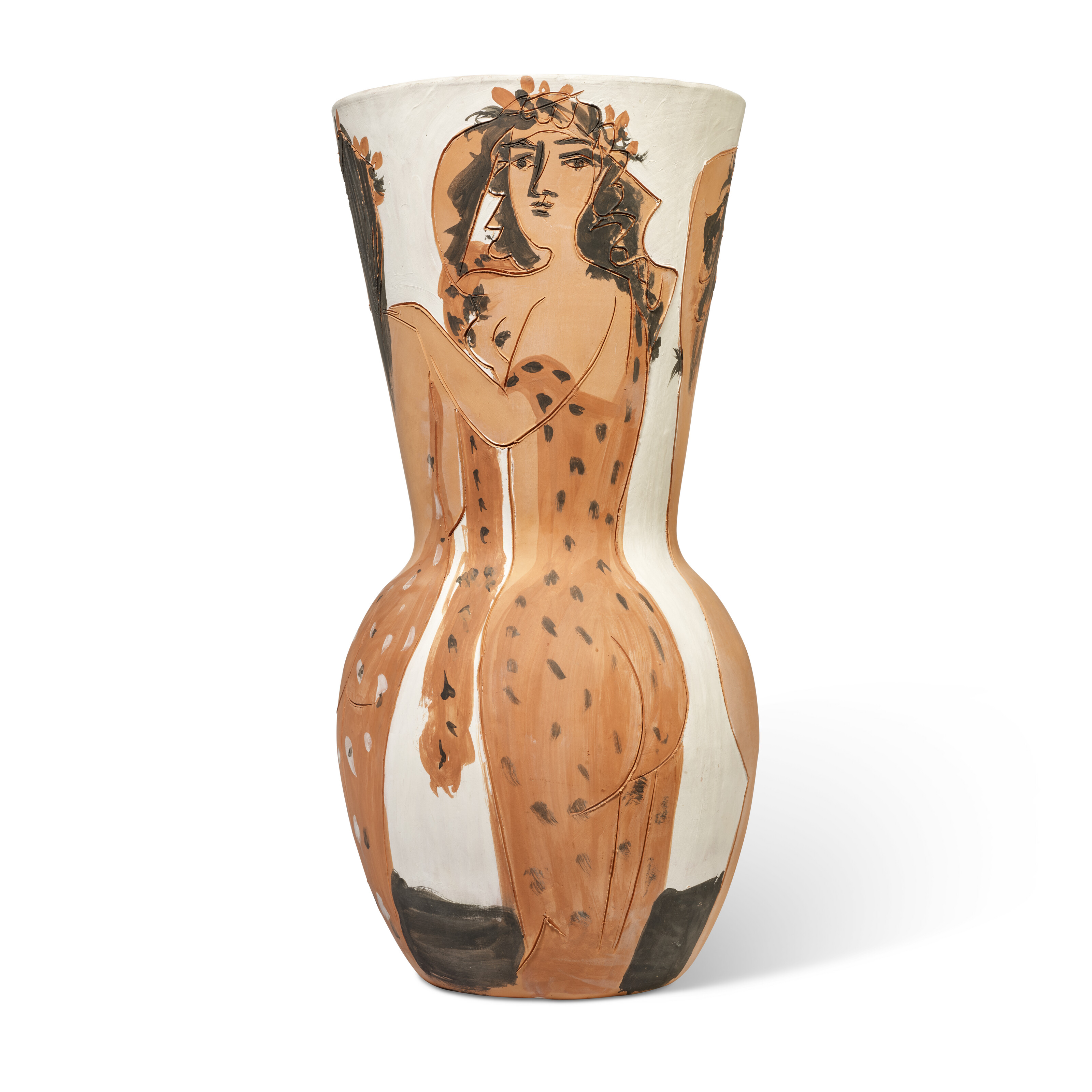 Pablo Picasso, Grand vase aux femmes voilees (A.R. 116), offered in Picasso Ceramics, until 22 May 2025 at Christie's Online