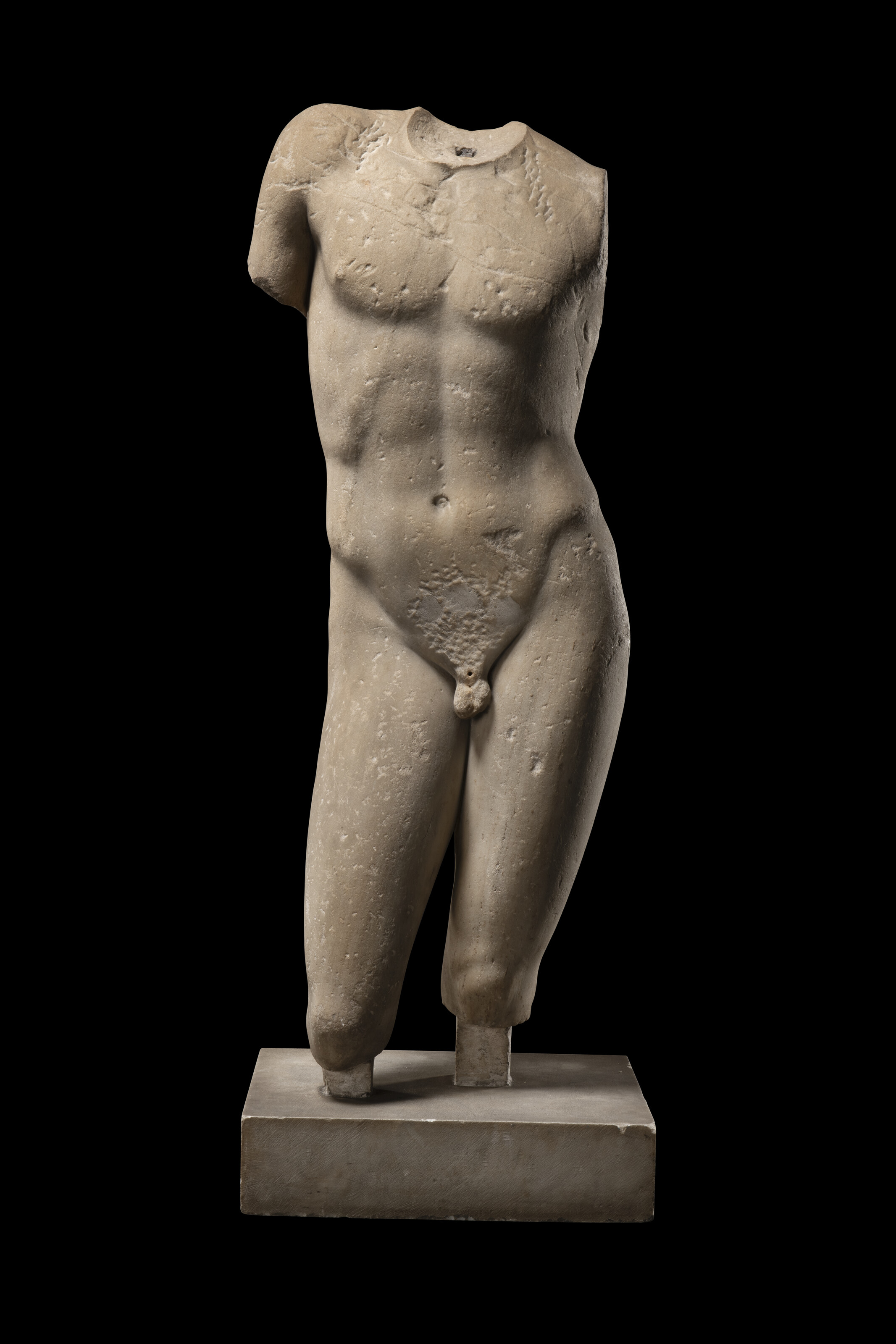A Roman marble torso of a youth, circa 1st century A.D., offered in Antiquities on 2 July 2025 at Christie's in London