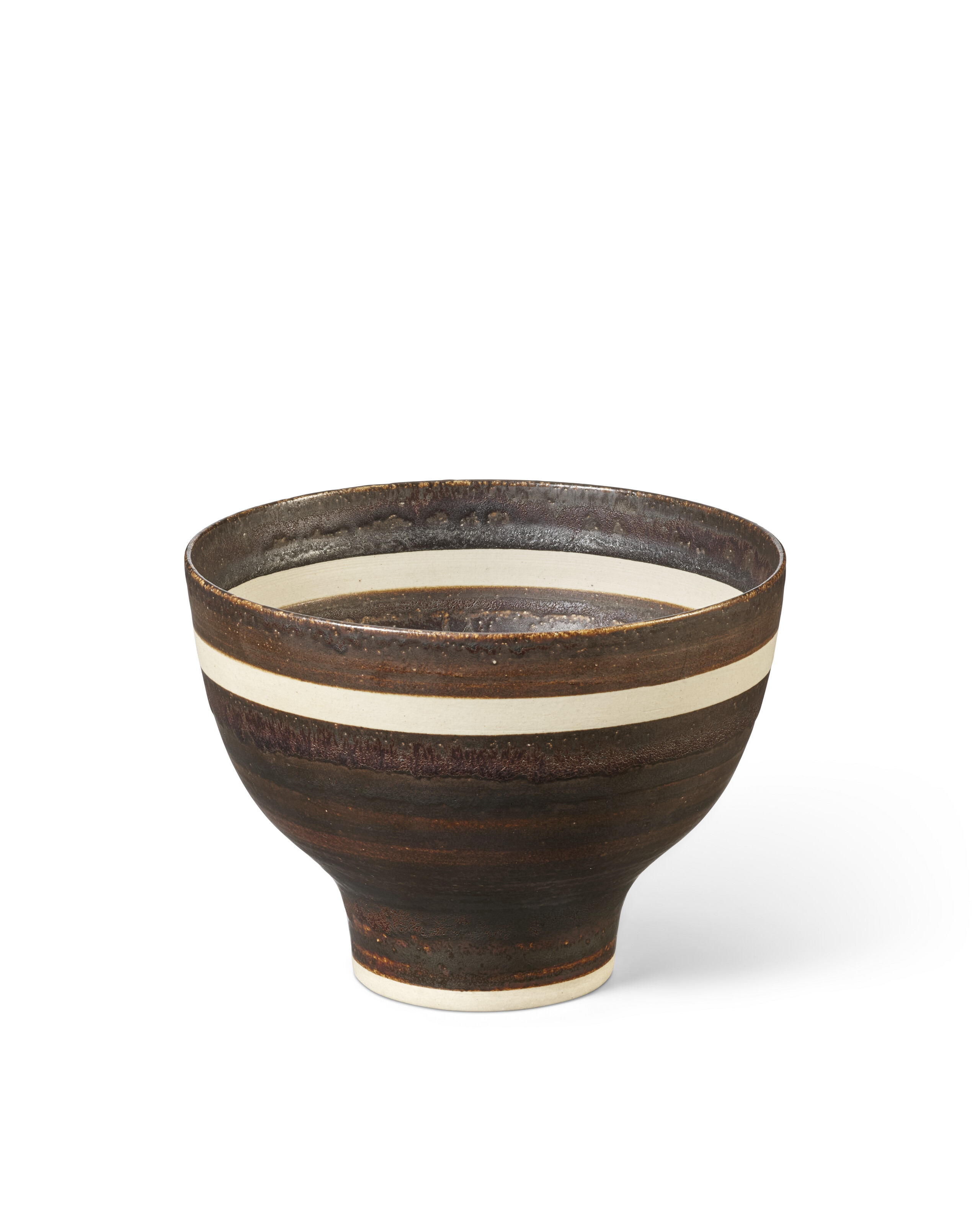 Dame Lucie Rie, Small footed bowl, offered in the Modern British and Irish Art Day Sale on 20 March 2025 at Christie's in London