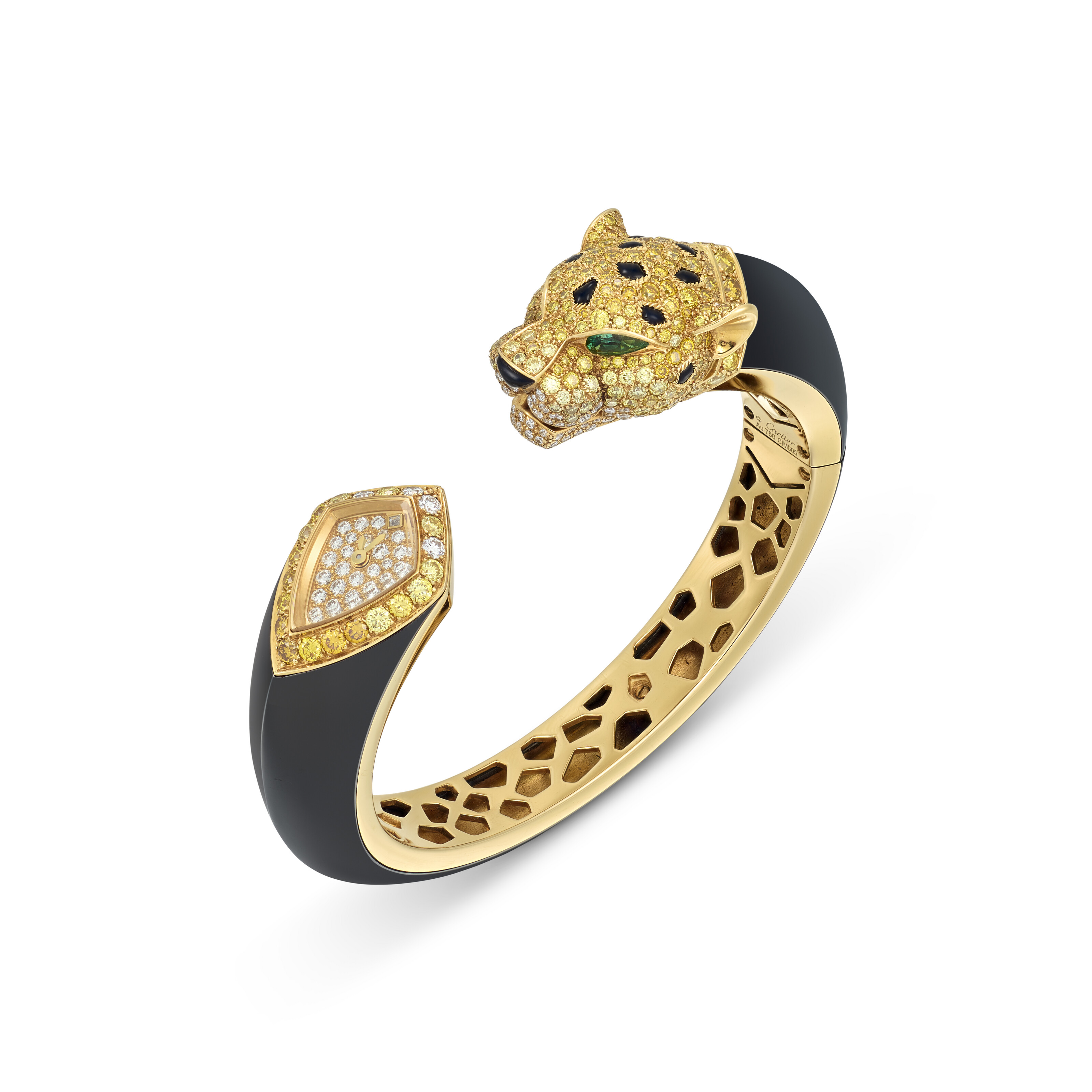 CARTIER HIGH JEWELLERY 'PANTHÈRE MASSAI' WATCH BRACELET, Christie's