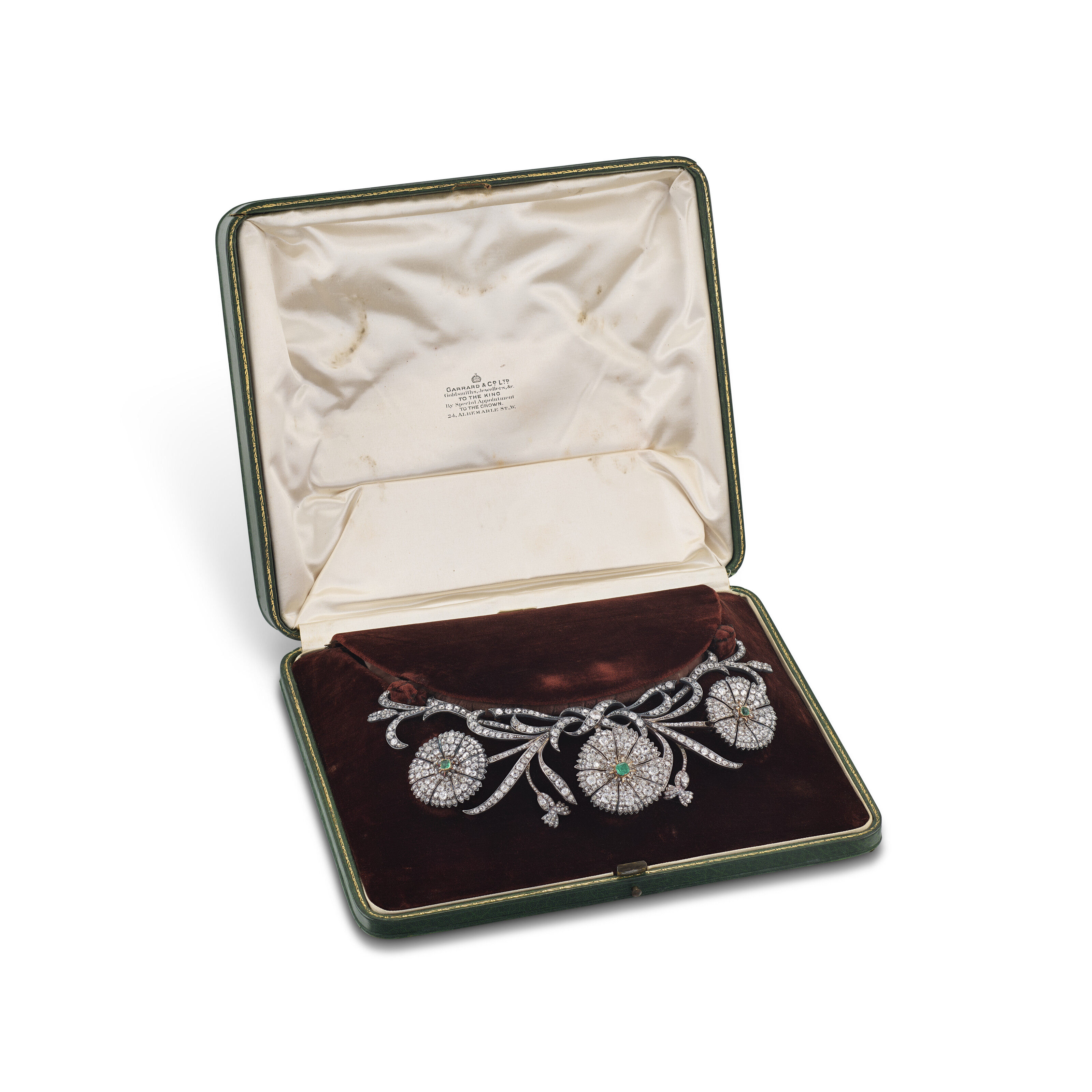 ANTIQUE DIAMOND AND EMERALD TIARA, | Christie's
