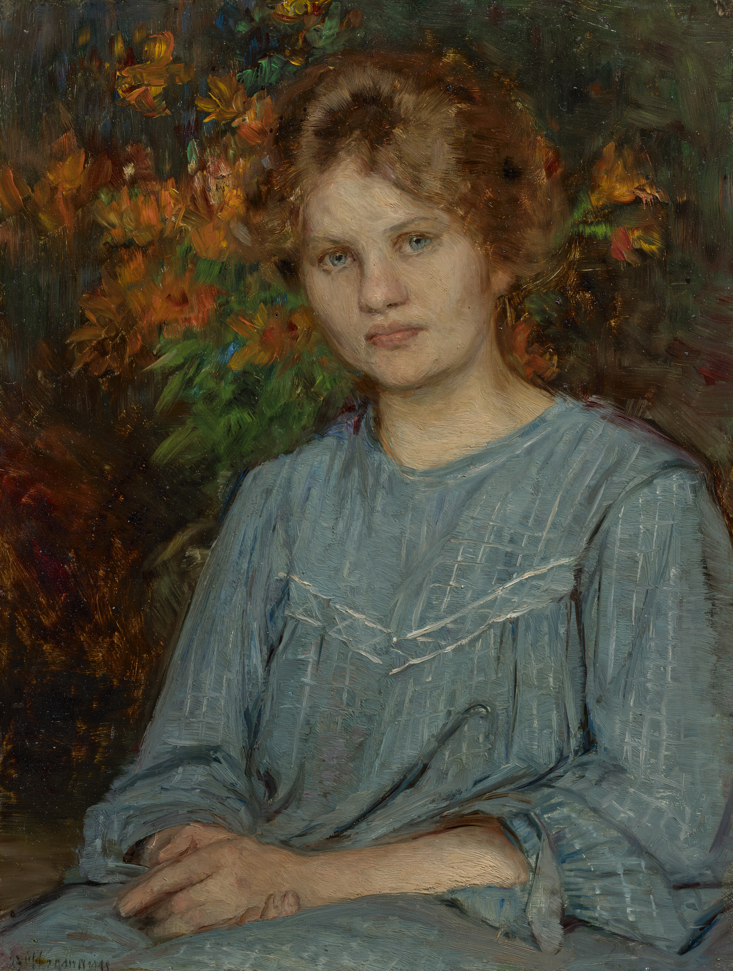 Bertha Wegmann, Portrait of a lady, offered in Old Masters to Modern Day Sale: Paintings, Drawings, Sculpture on 2 July 2025 at Christie's in London