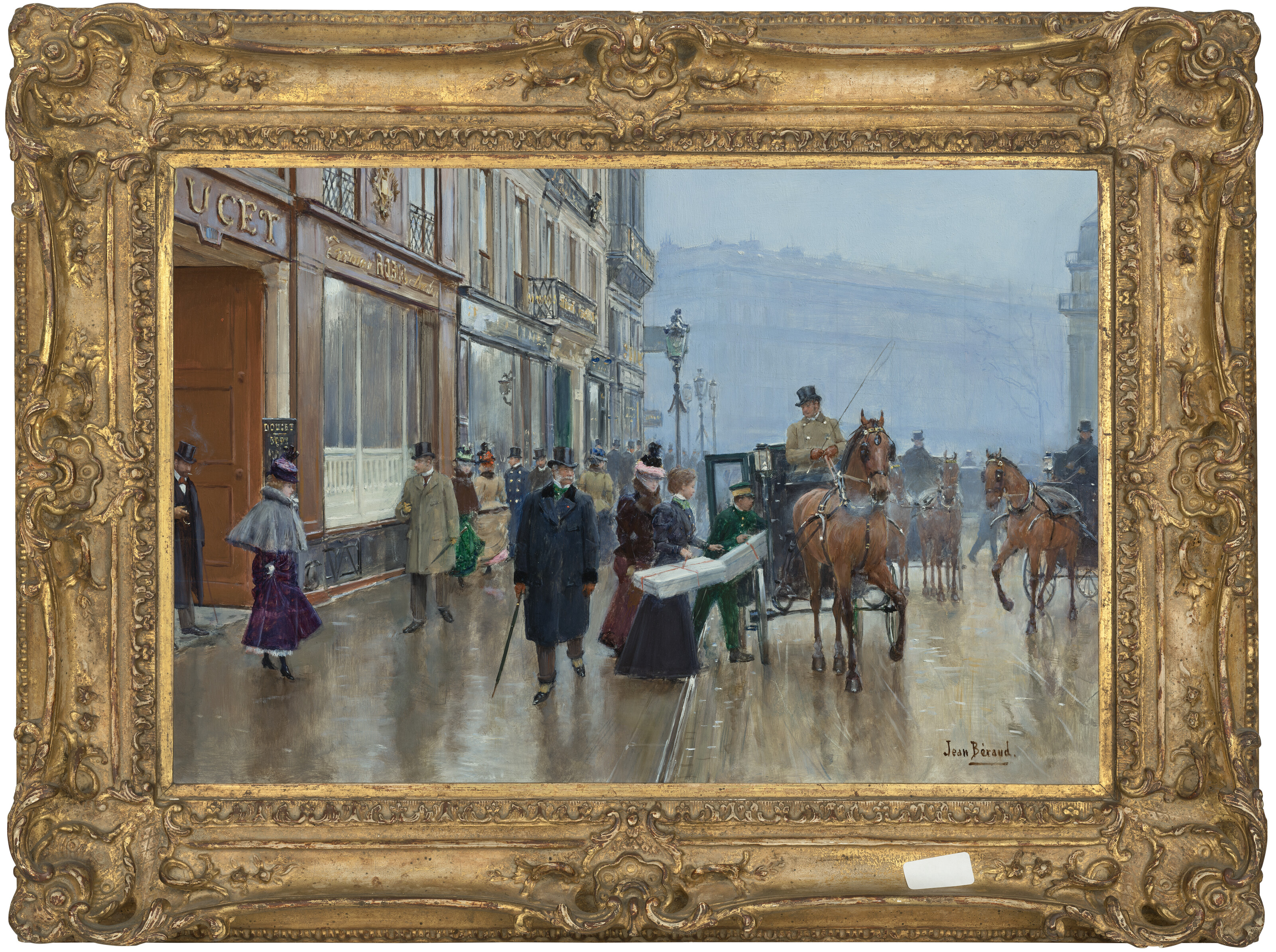 JEAN BÉRAUD (ST PETERSBURG 1849-1936 PARIS), La Maison Doucet