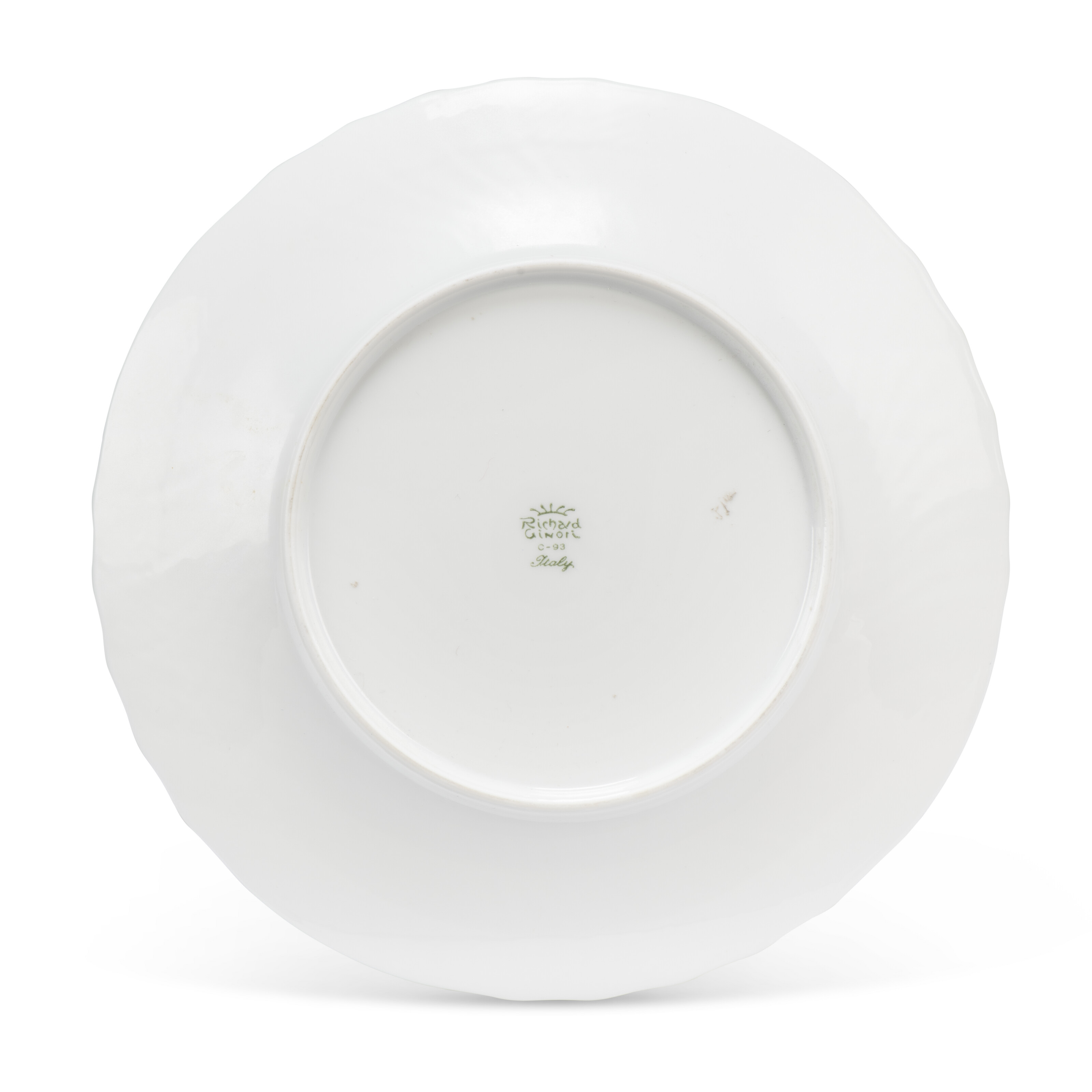 ◇Richard Ginori　colombiadi1992 コロンブス地図　皿 1940s Richard Ginori Italian Soup Bowls in 