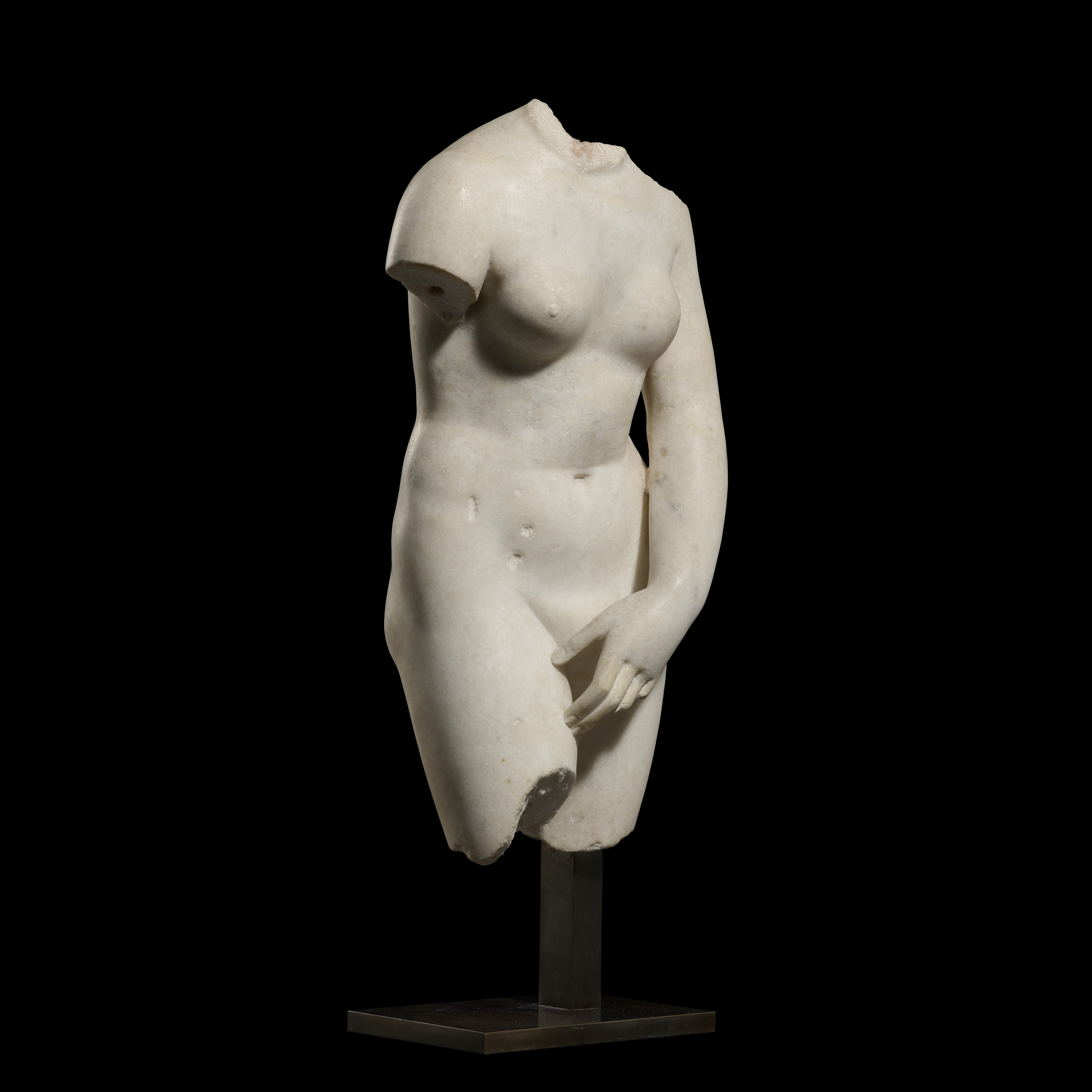 A Roman marble torso of Venus, circa 1st-2nd century A.D., offered in Antiquities on 3 December 2025 at Christie's in London