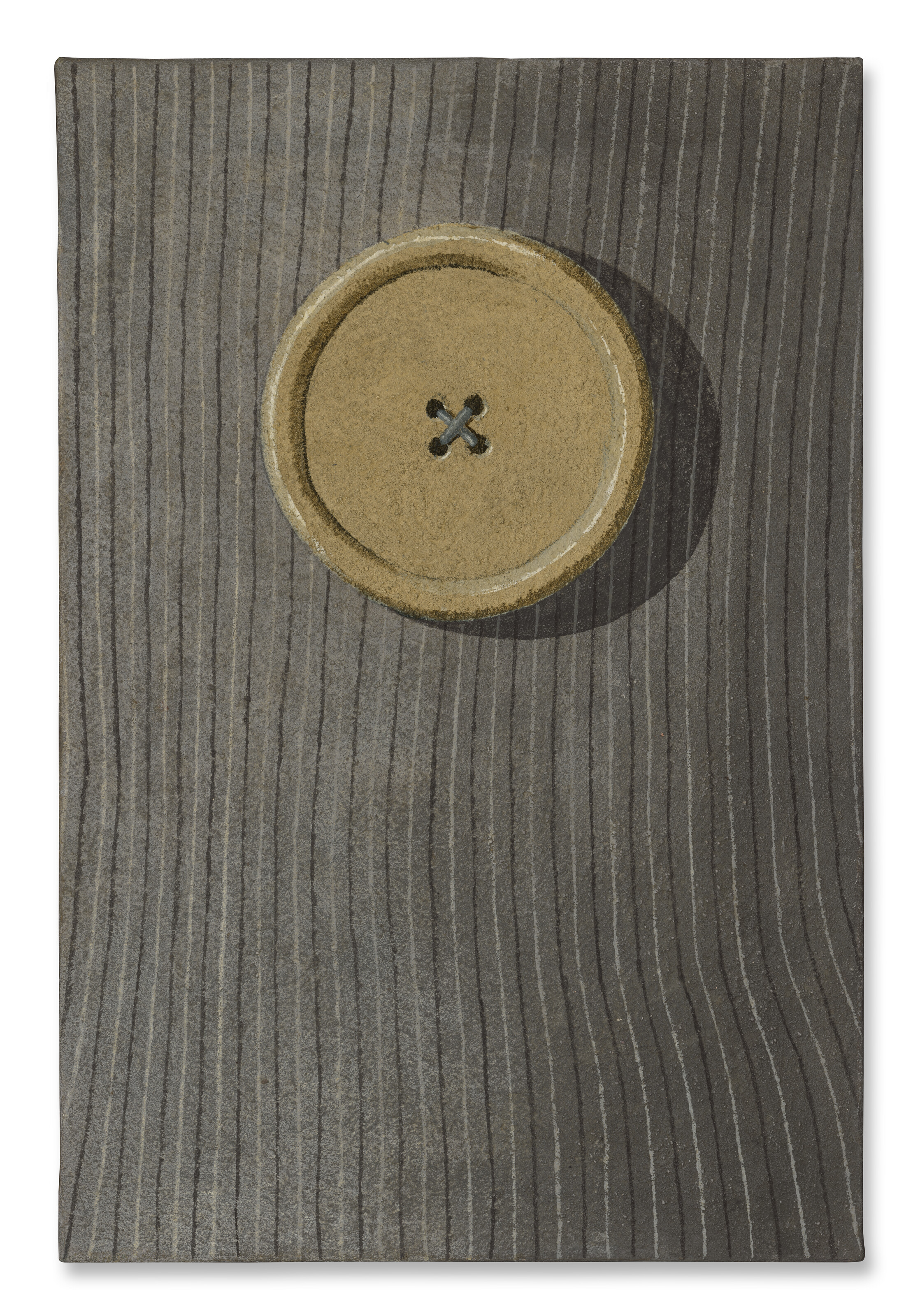 Domenico Gnoli, Bouton n. 2 (Button n. 2), 1967, offered in the 20th/21st Century: London Evening Sale on 15 October 2025 at Christie's in London