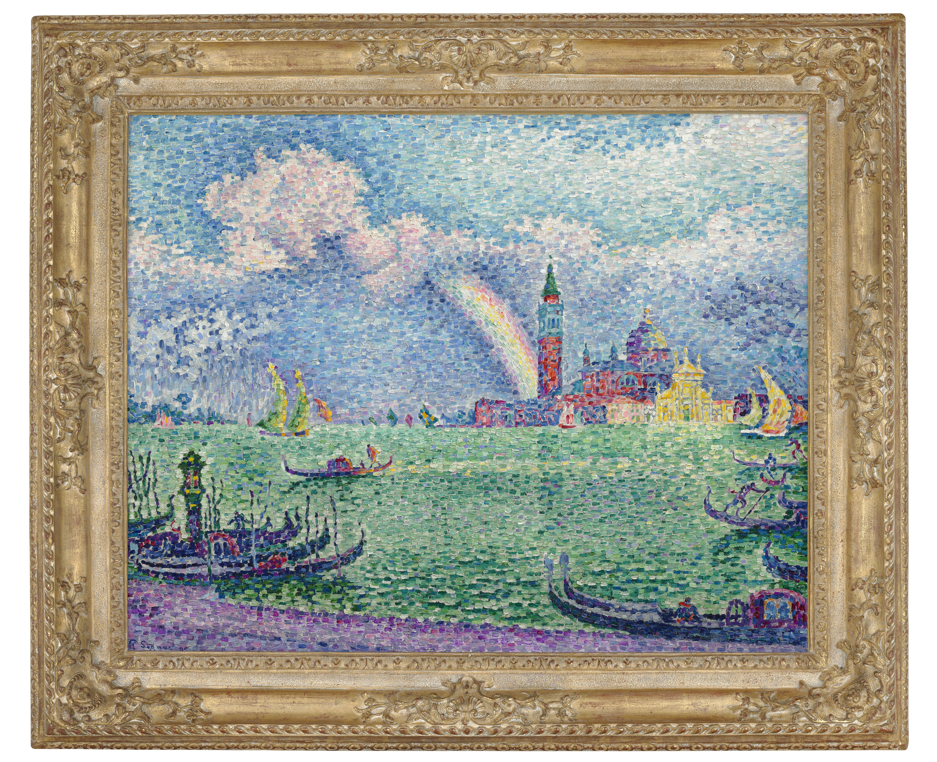 PAUL SIGNAC (1863-1935), L'Arc-en-ciel (Venise) | Christie's