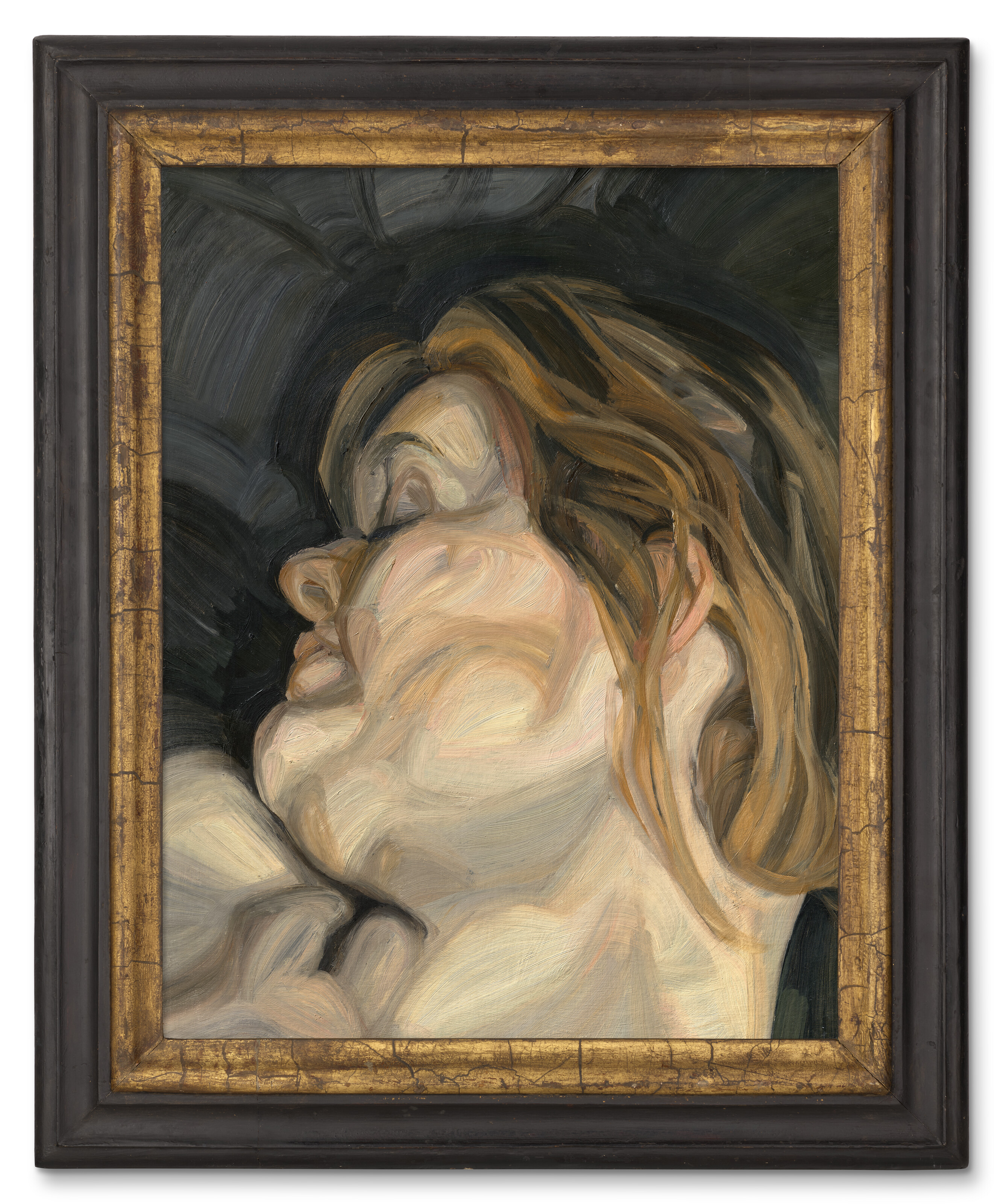 Lucian Freud, Sleeping Head, 1961-71, offered in the 20th/21st Century: London Evening Sale on 15 October 2025 at Christie's in London