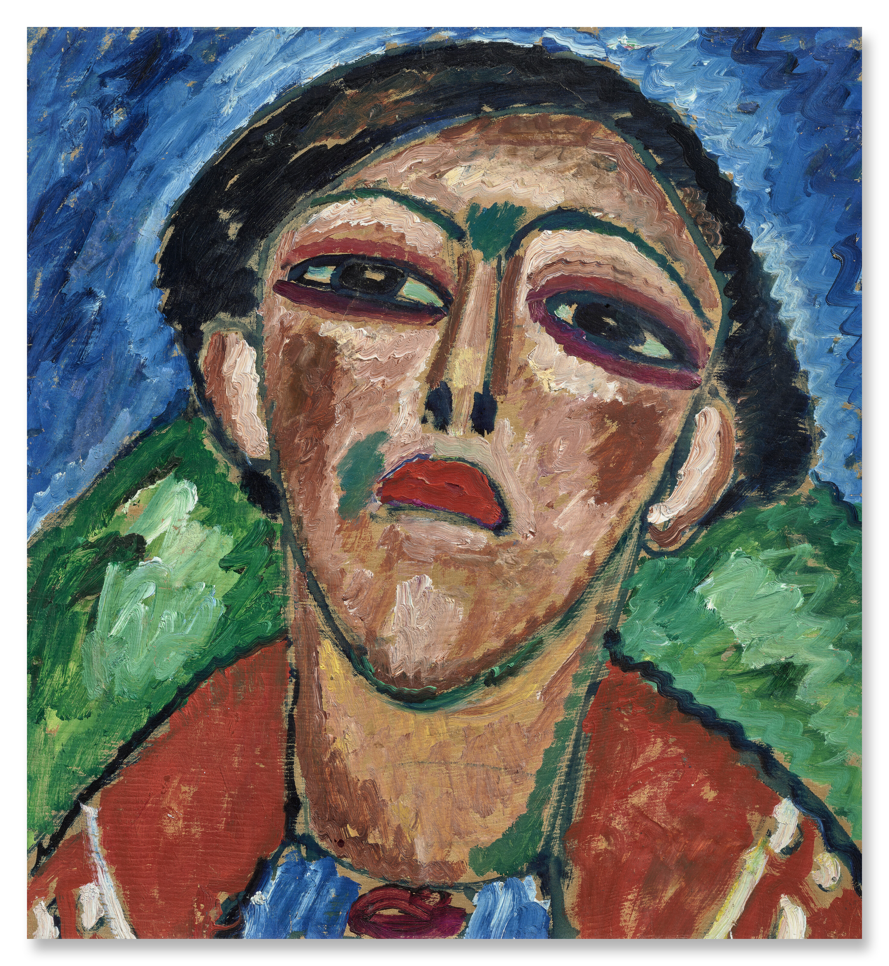 Alexej von Jawlensky, Junglingsportrait, circa 1912, offered in the 20th/21st Century: London Evening Sale on 15 October 2025 at Christie's in London
