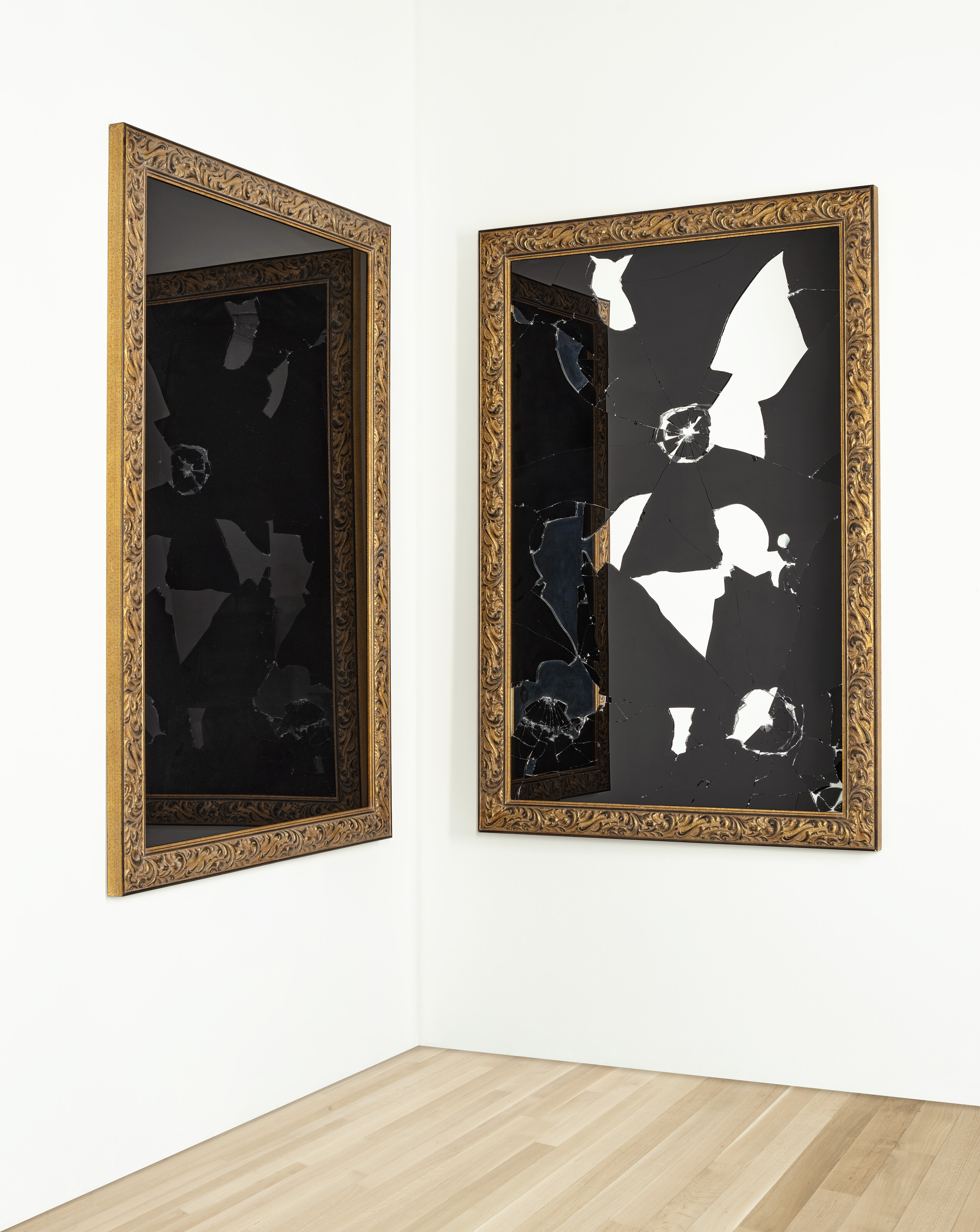 MICHELANGELO PISTOLETTO (B. 1933) — Two less one black