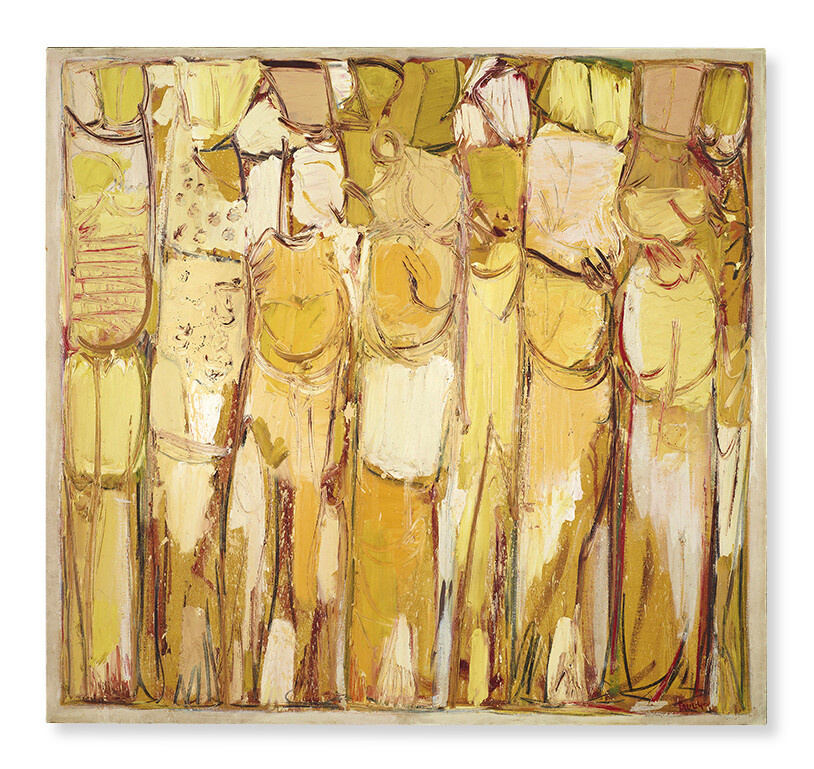Paul Guiragossian, Autumn, 1989, offered in Silsila: Highlights from the Dalloul Collection including Modern and Contemporary Middle Eastern Art on 6 November 2025 at Christie's in London