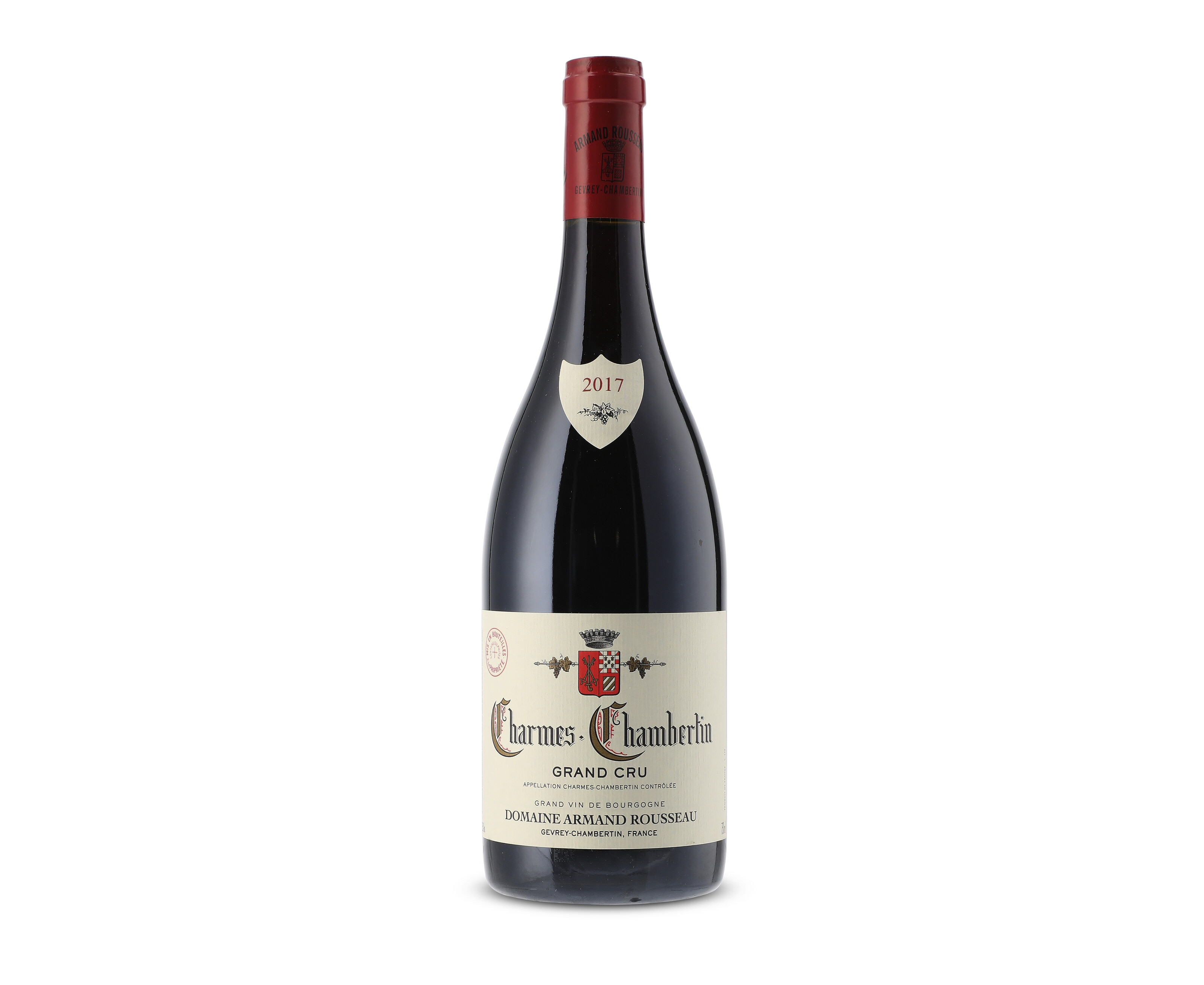 Domaine Armand Rousseau, Charmes-Chambertin 2017, offered in Three Great Cellars: A Celebration of Superb Burgundy and Large Format Bordeaux, until 18 June 2025 at Christie's Online