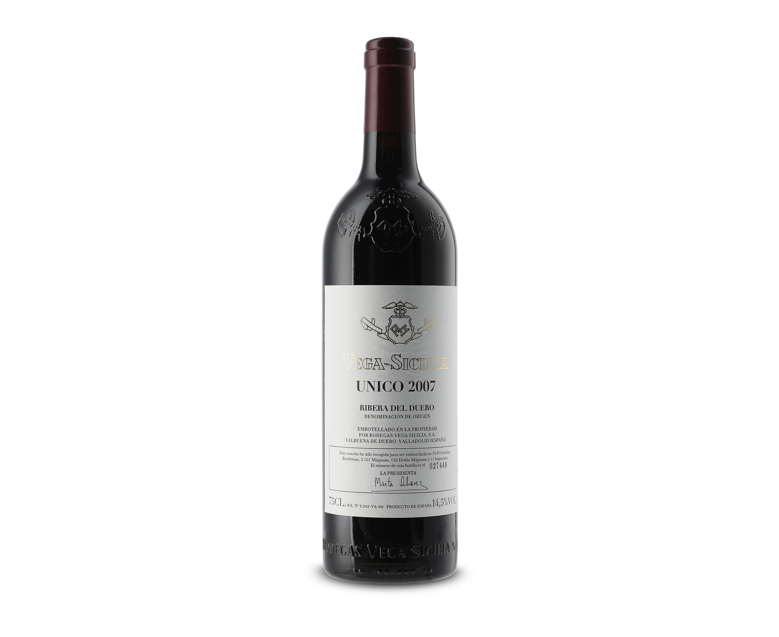 Vega Sicilia, Unico 2007, Ribera del Duero In original