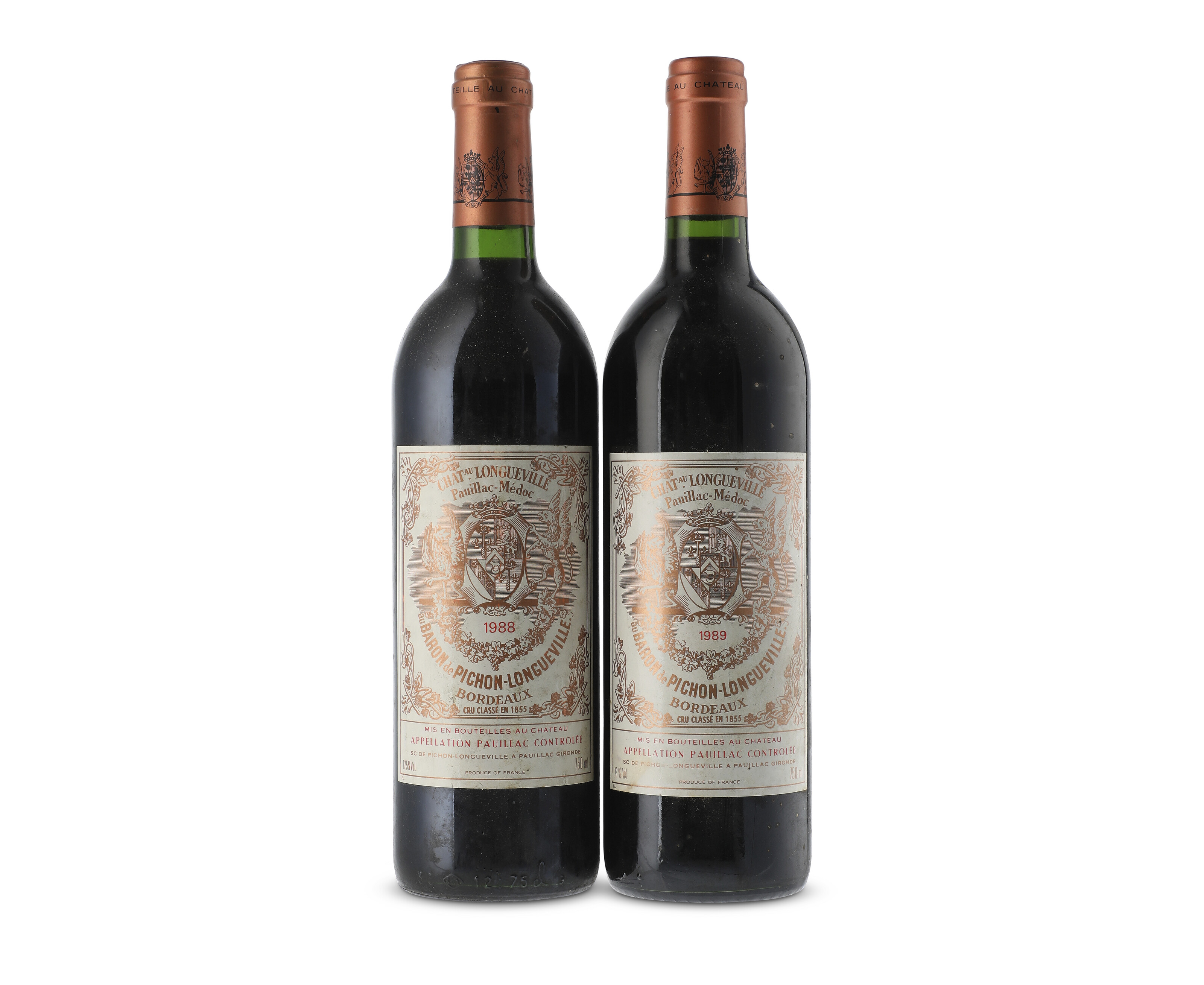 Mixed Angelus and Mouton Rothschild 1985-1989, Château Mouton