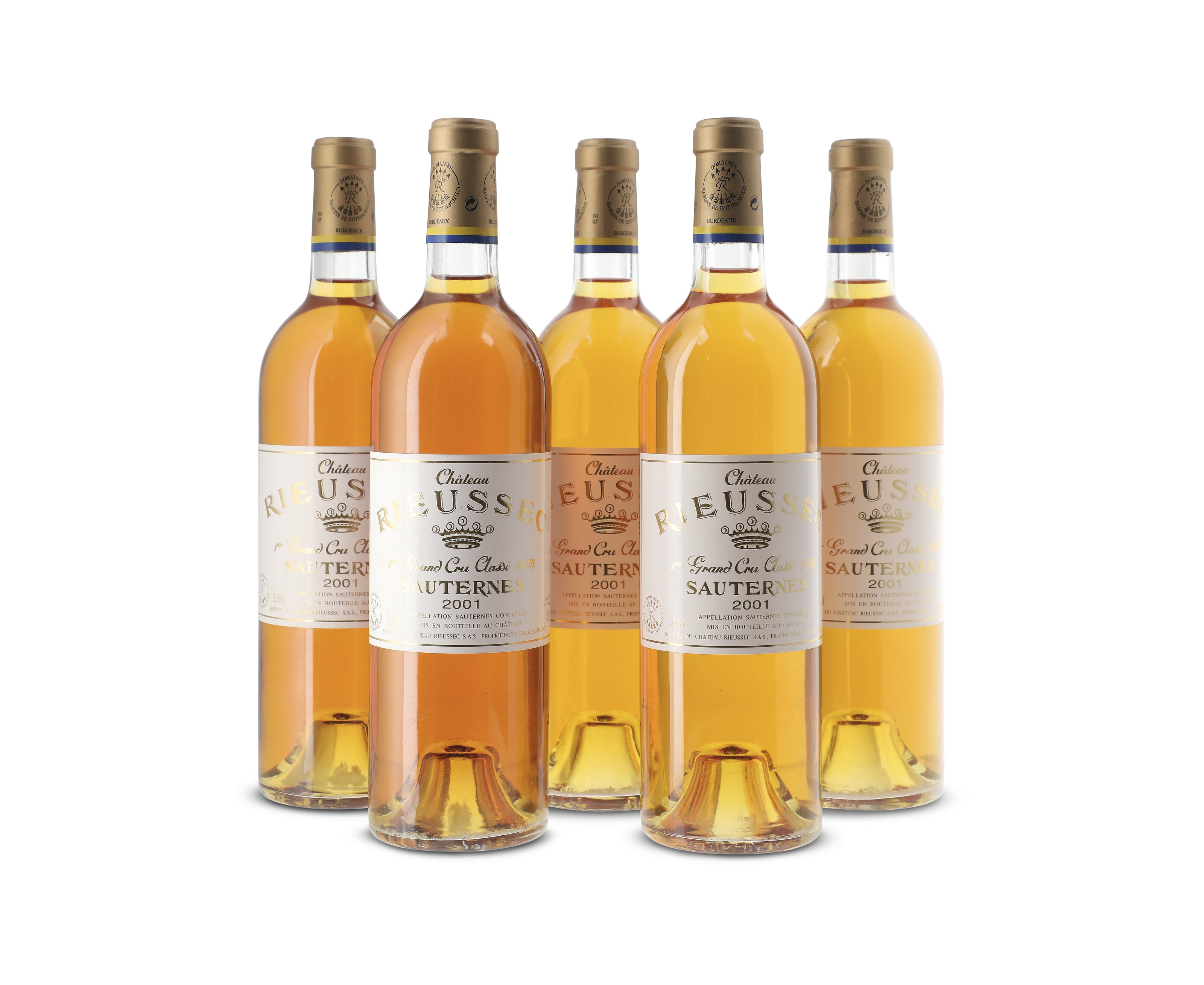 Château Rieussec 2001, Sauternes, 1er Cru Classé U. into-neck, slightly ...