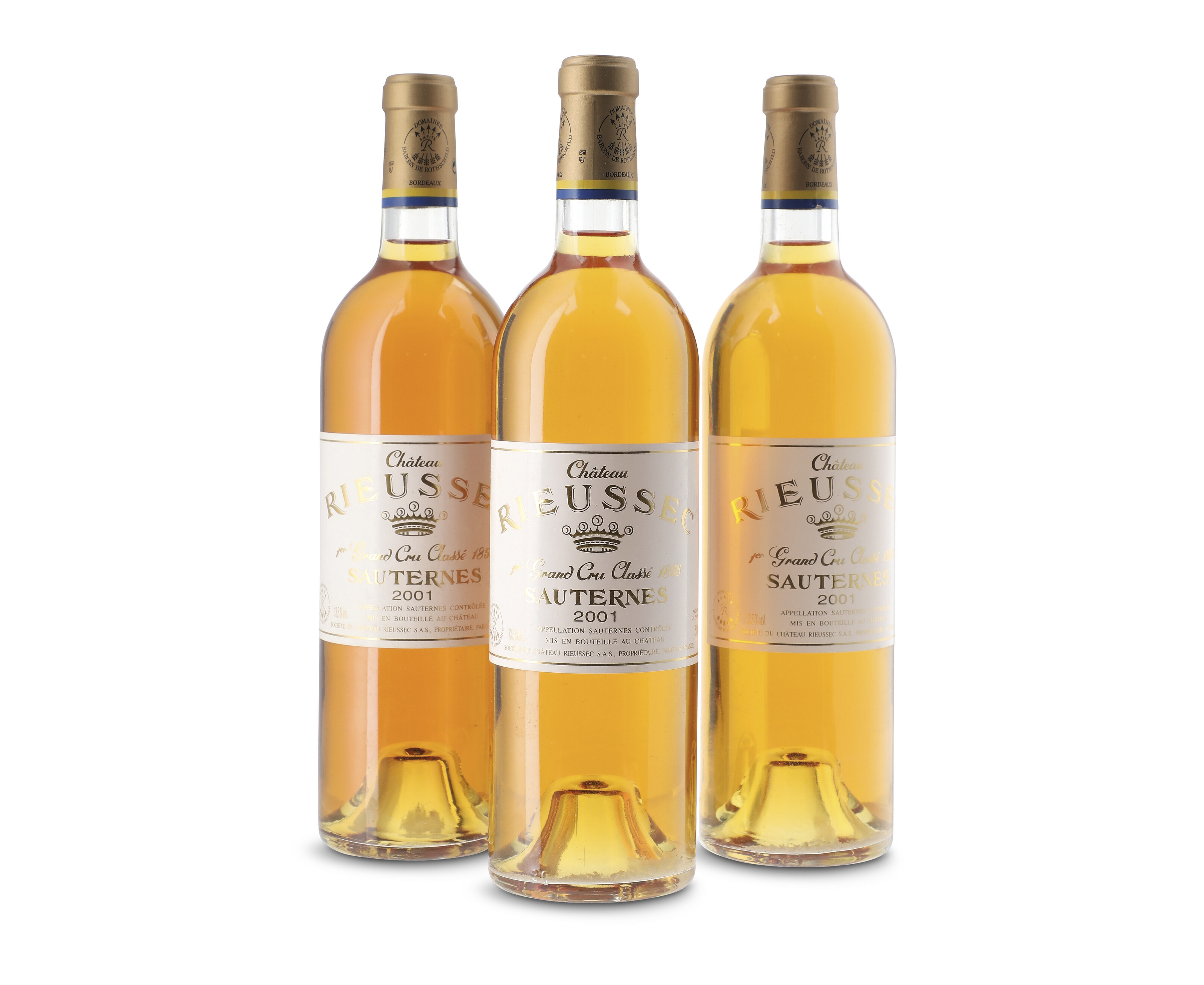 Château Rieussec 2001, Sauternes, 1er Cru Classé U. into-neck, slightly ...
